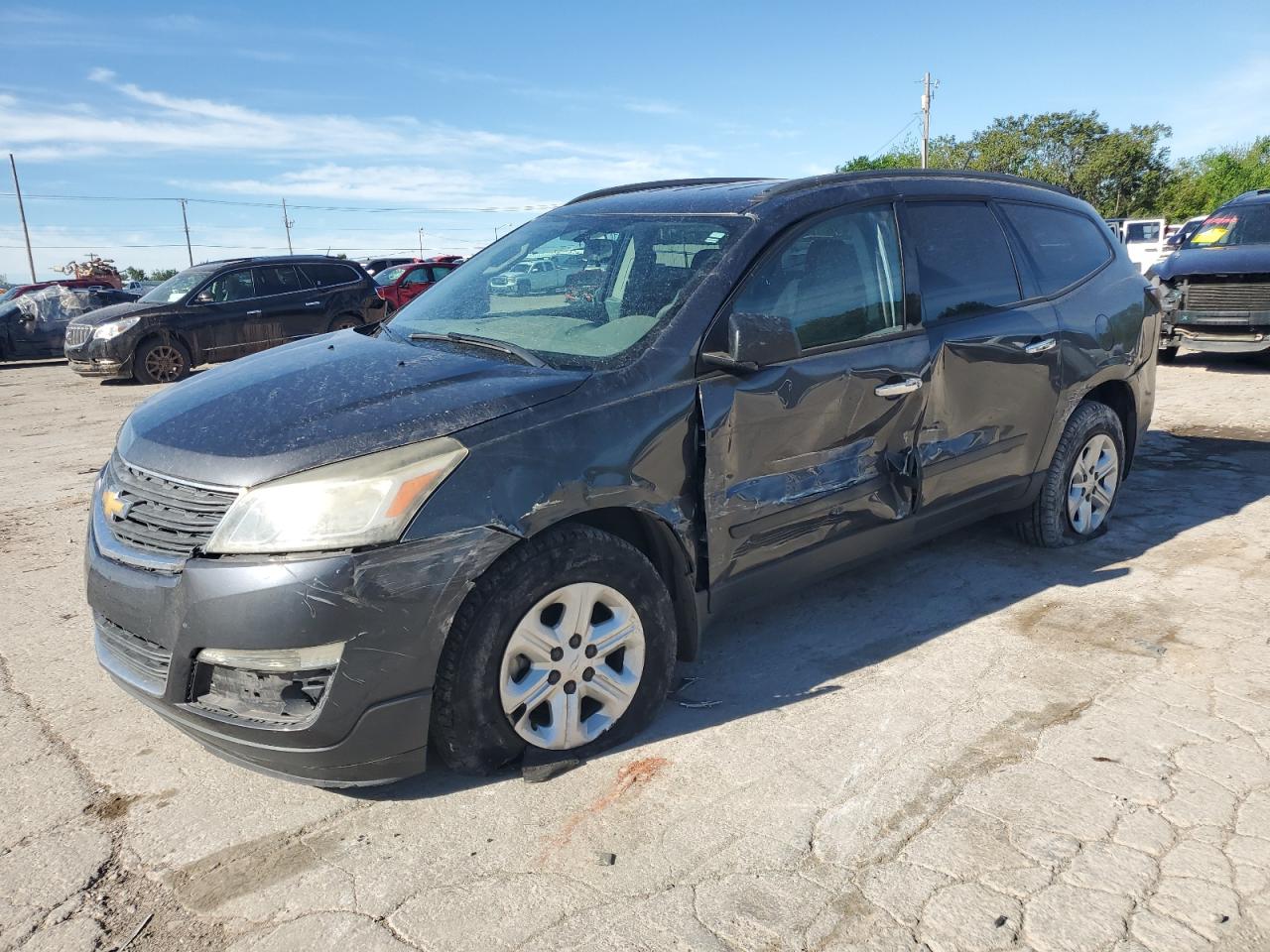 chevrolet traverse 2014 1gnkrfkdxej151731