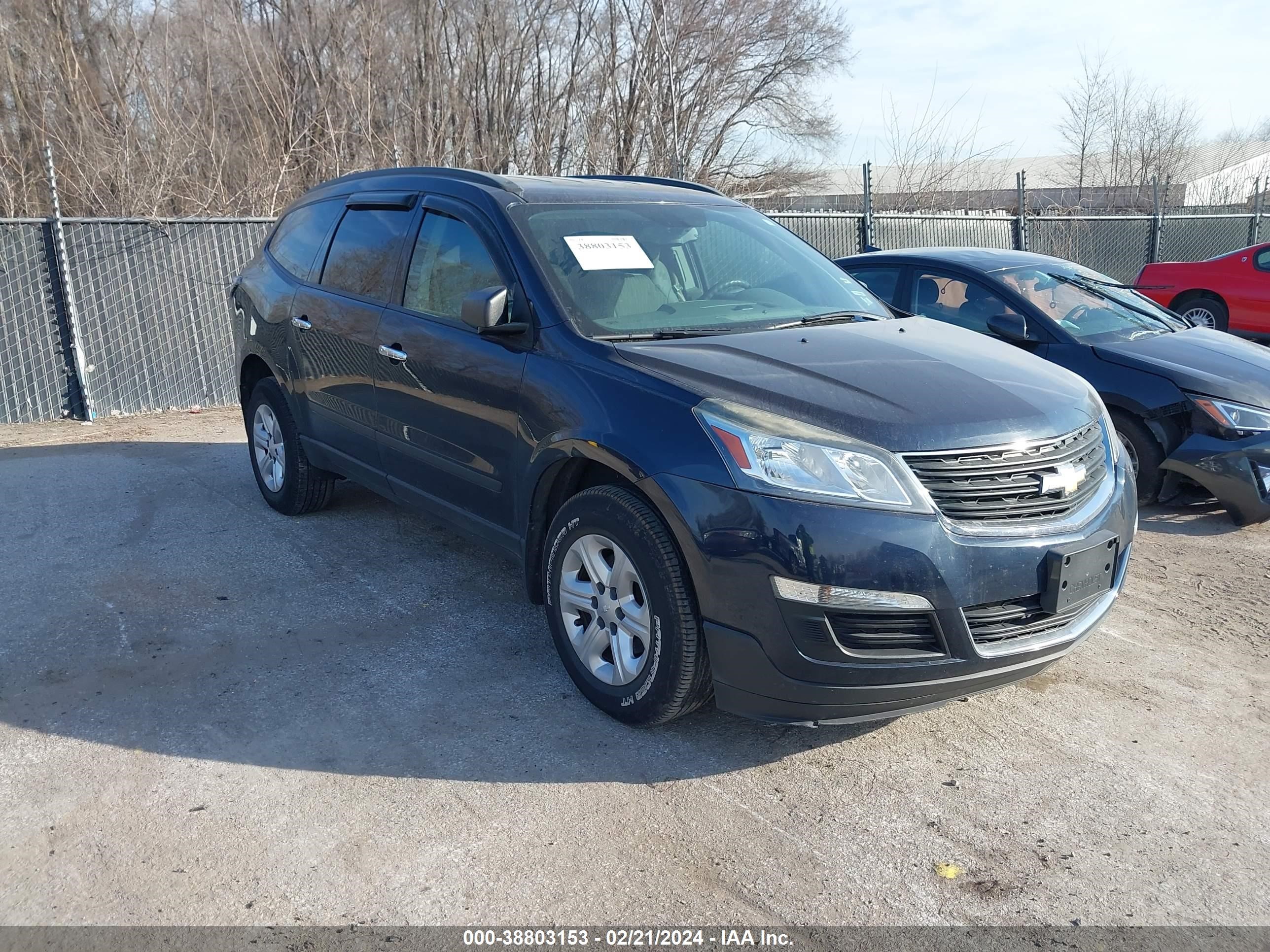 chevrolet traverse 2016 1gnkrfkdxgj238449