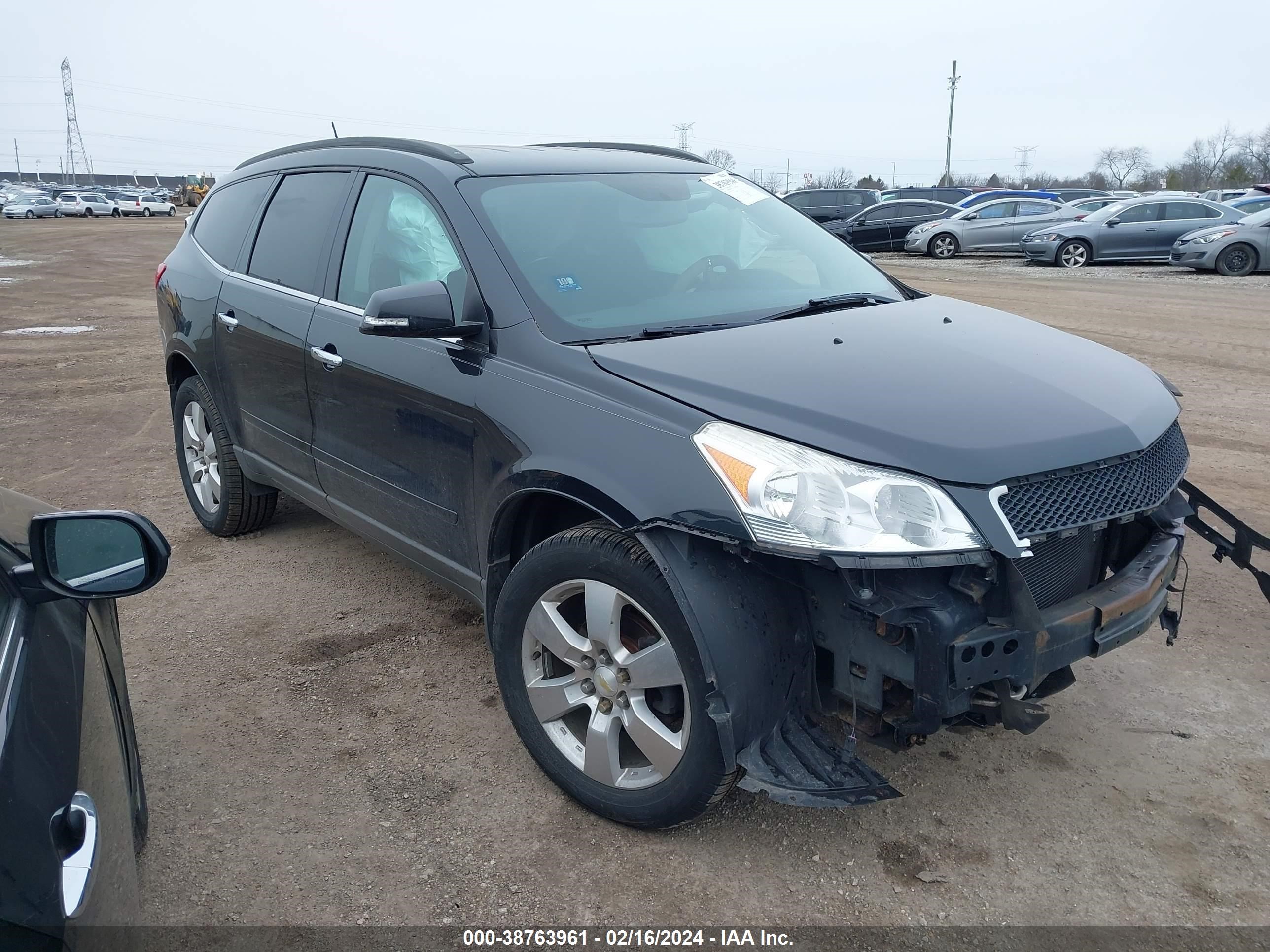 chevrolet traverse 2012 1gnkrged1cj273005