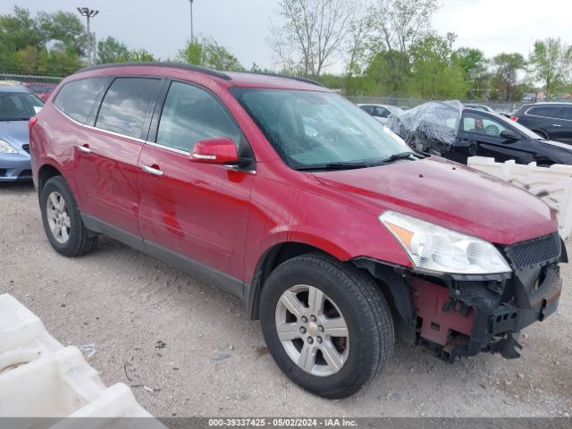 chevrolet traverse 2012 1gnkrged2cj348083