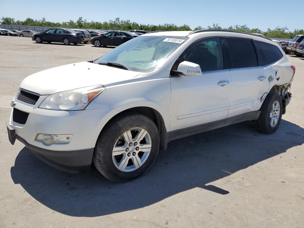 chevrolet traverse 2012 1gnkrged5cj135404