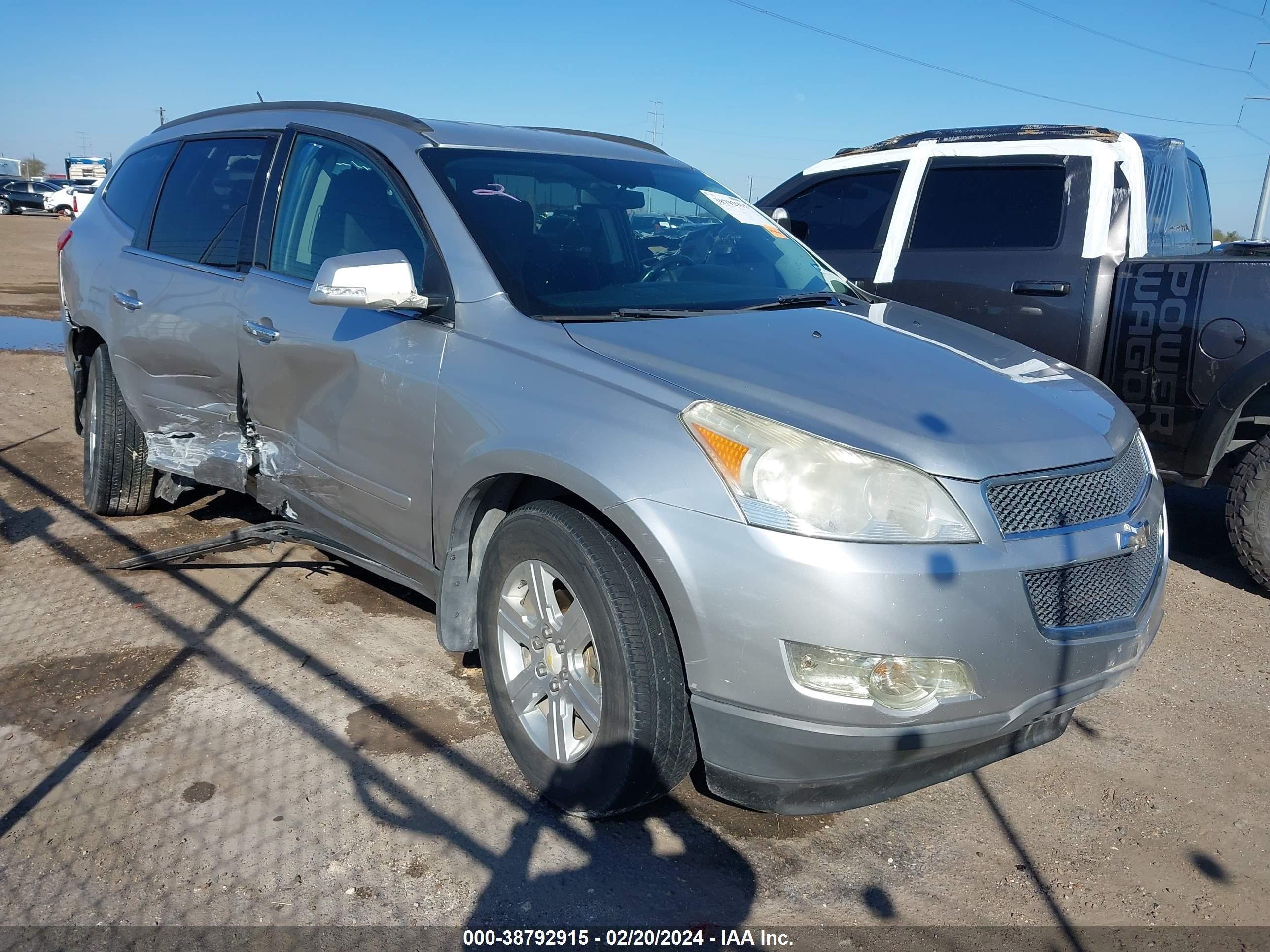 chevrolet traverse 2012 1gnkrged6cj262131