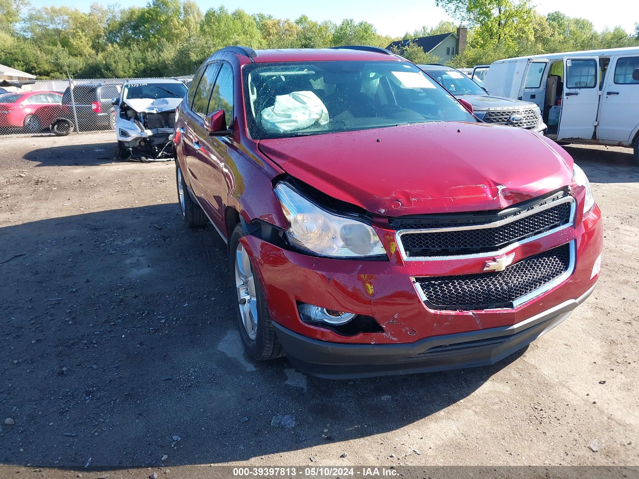 chevrolet traverse 2011 1gnkrged7bj222896