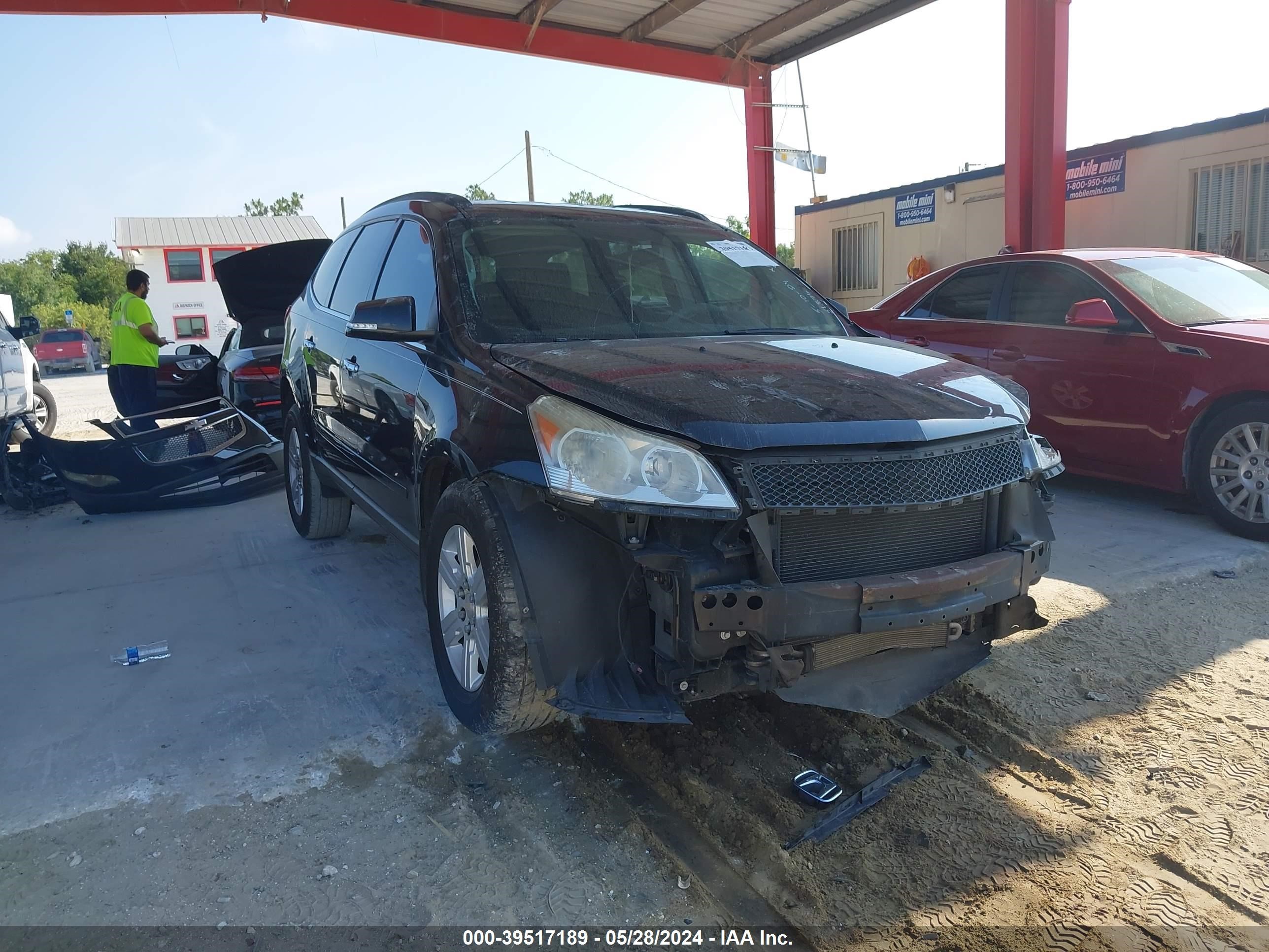 chevrolet traverse 2012 1gnkrged9cj202313