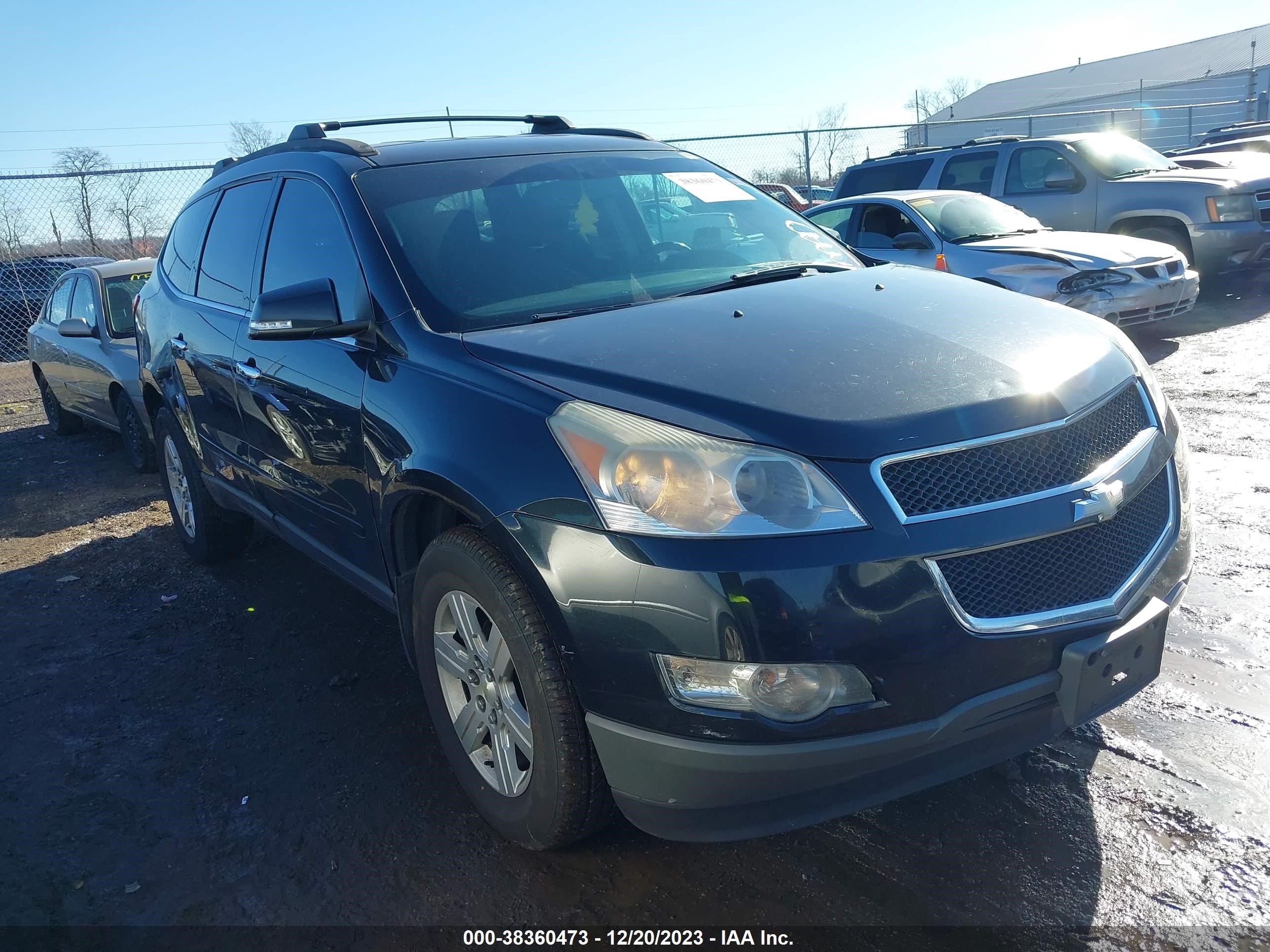 chevrolet traverse 2012 1gnkrgedxcj316773