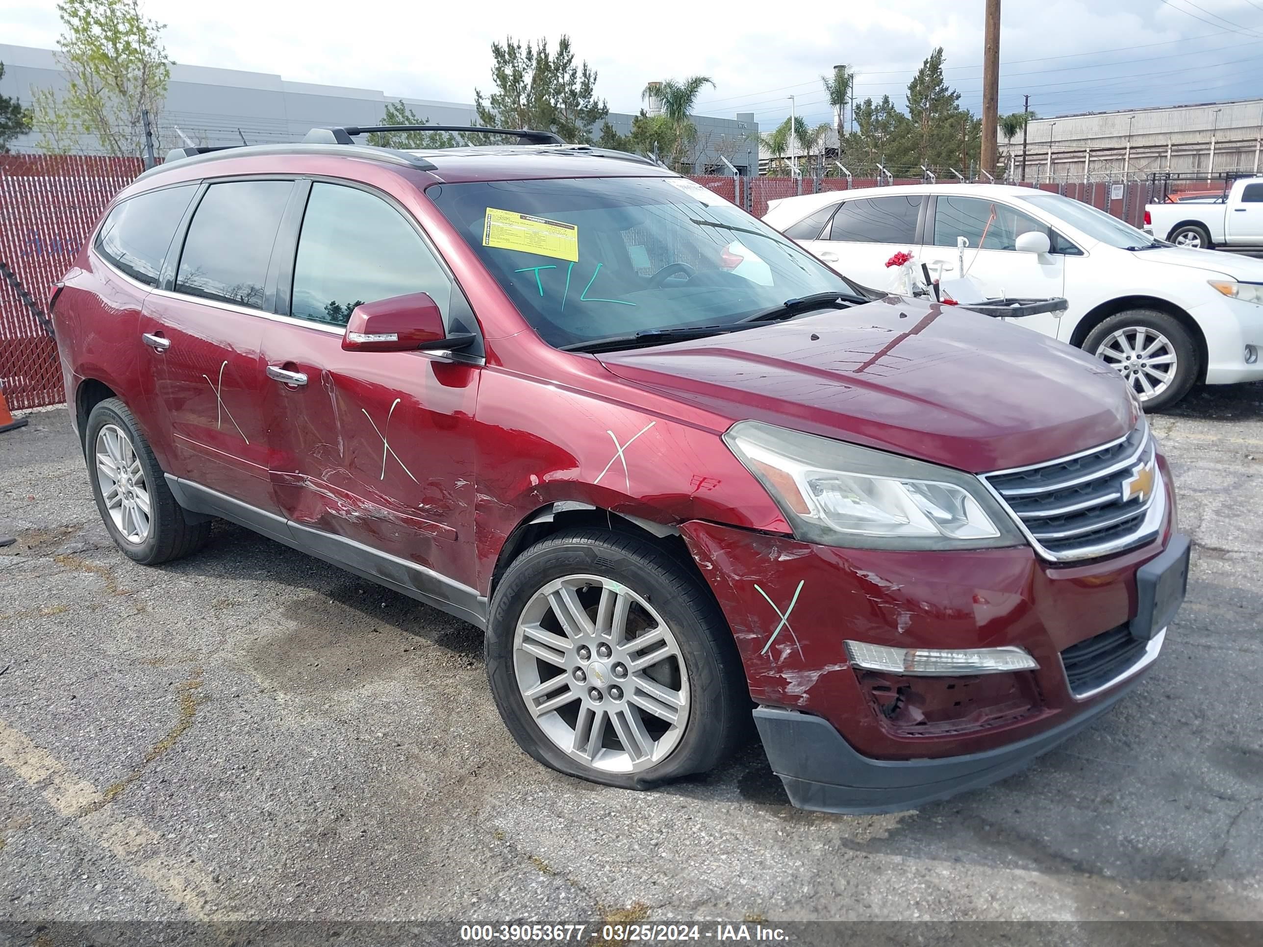 chevrolet traverse 2015 1gnkrgkd1fj366292