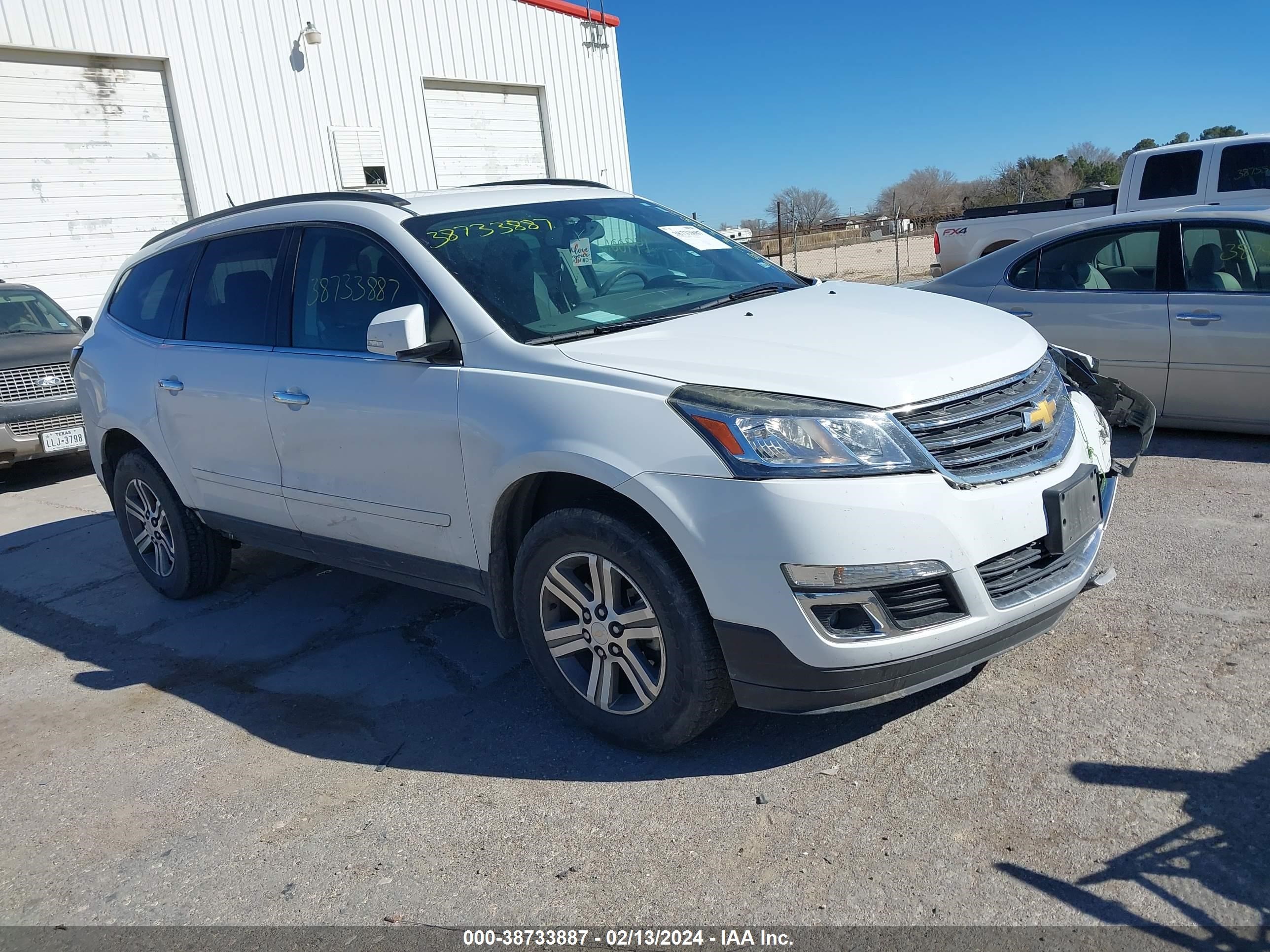 chevrolet traverse 2017 1gnkrgkd1hj255972