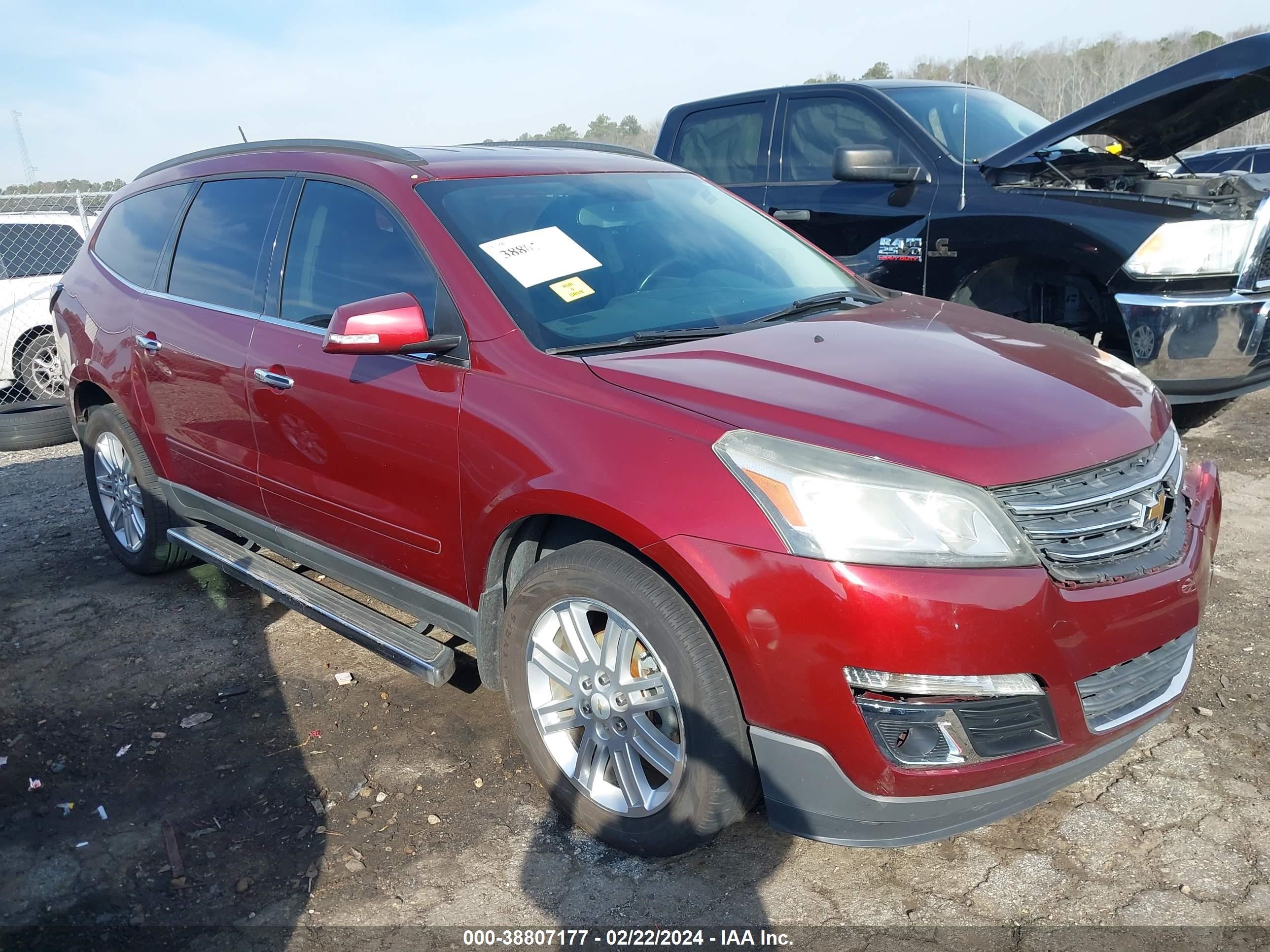 chevrolet traverse 2015 1gnkrgkd3fj212179