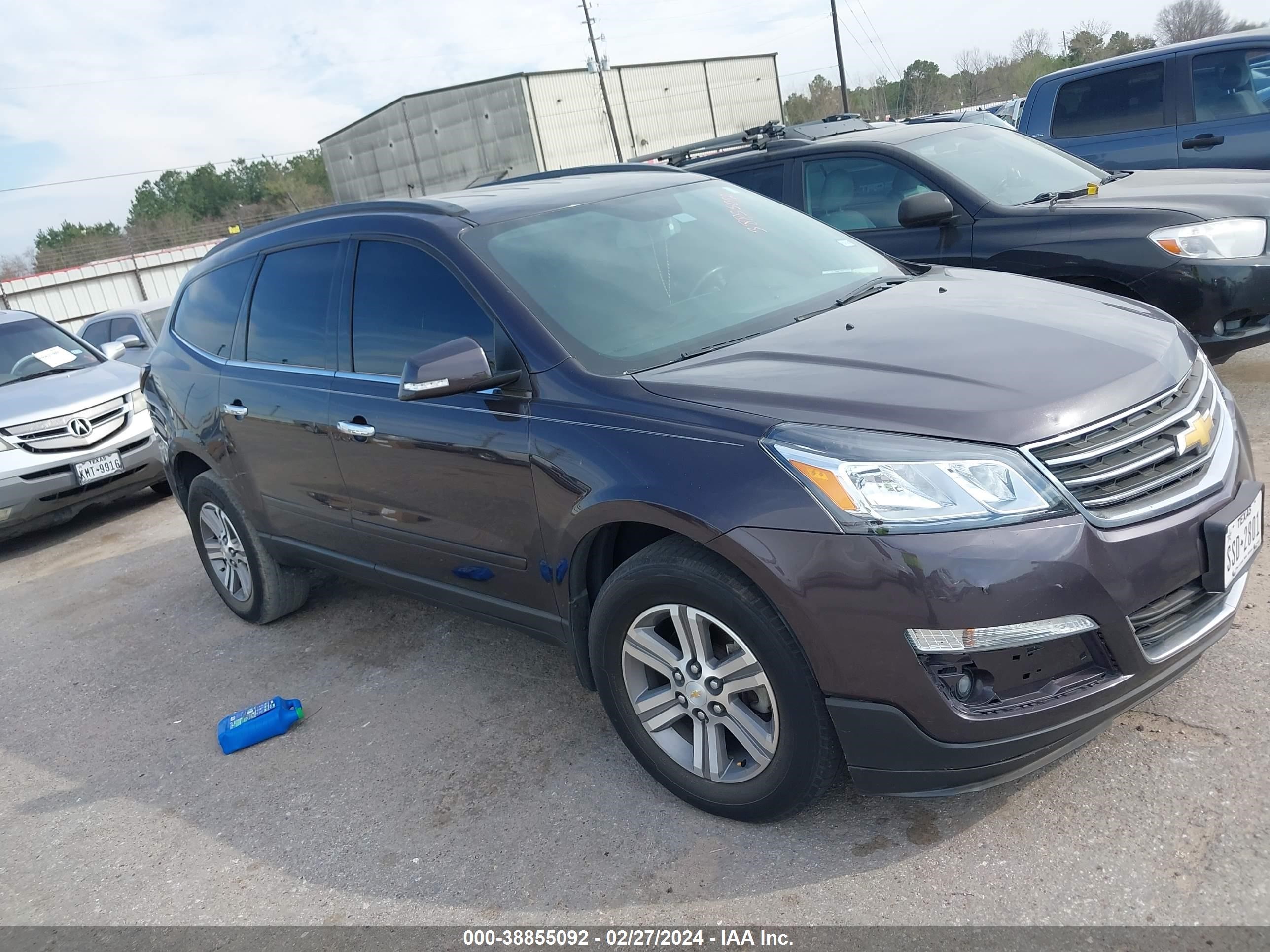 chevrolet traverse 2015 1gnkrgkd3fj284855