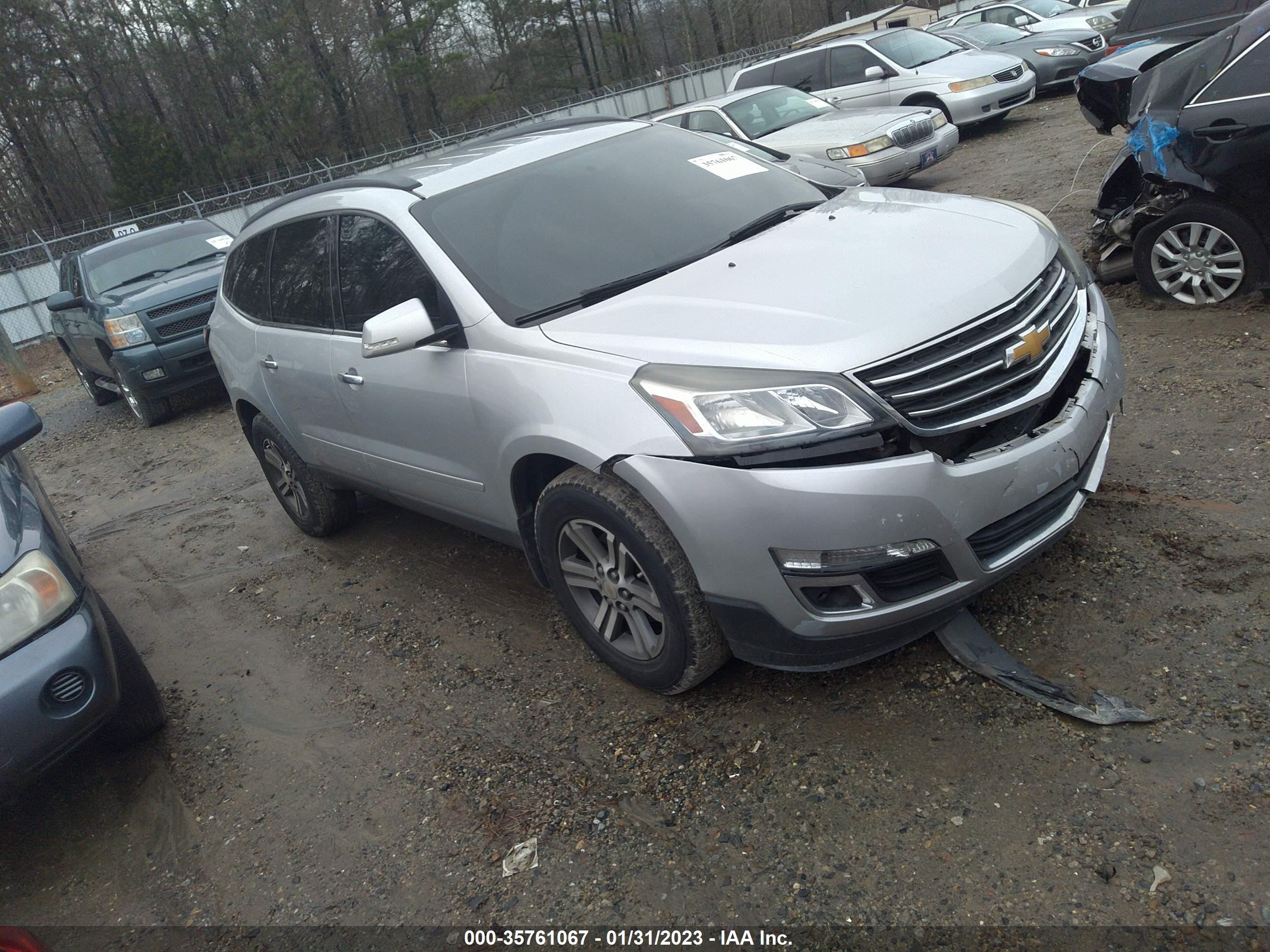 chevrolet traverse 2017 1gnkrgkd3hj195029