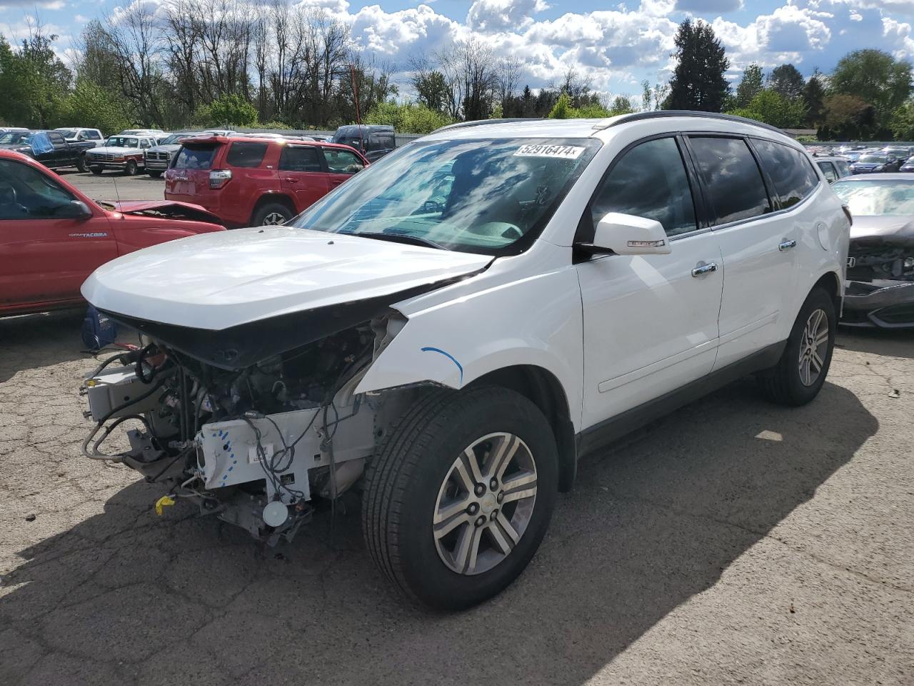 chevrolet traverse 2017 1gnkrgkd4hj124020