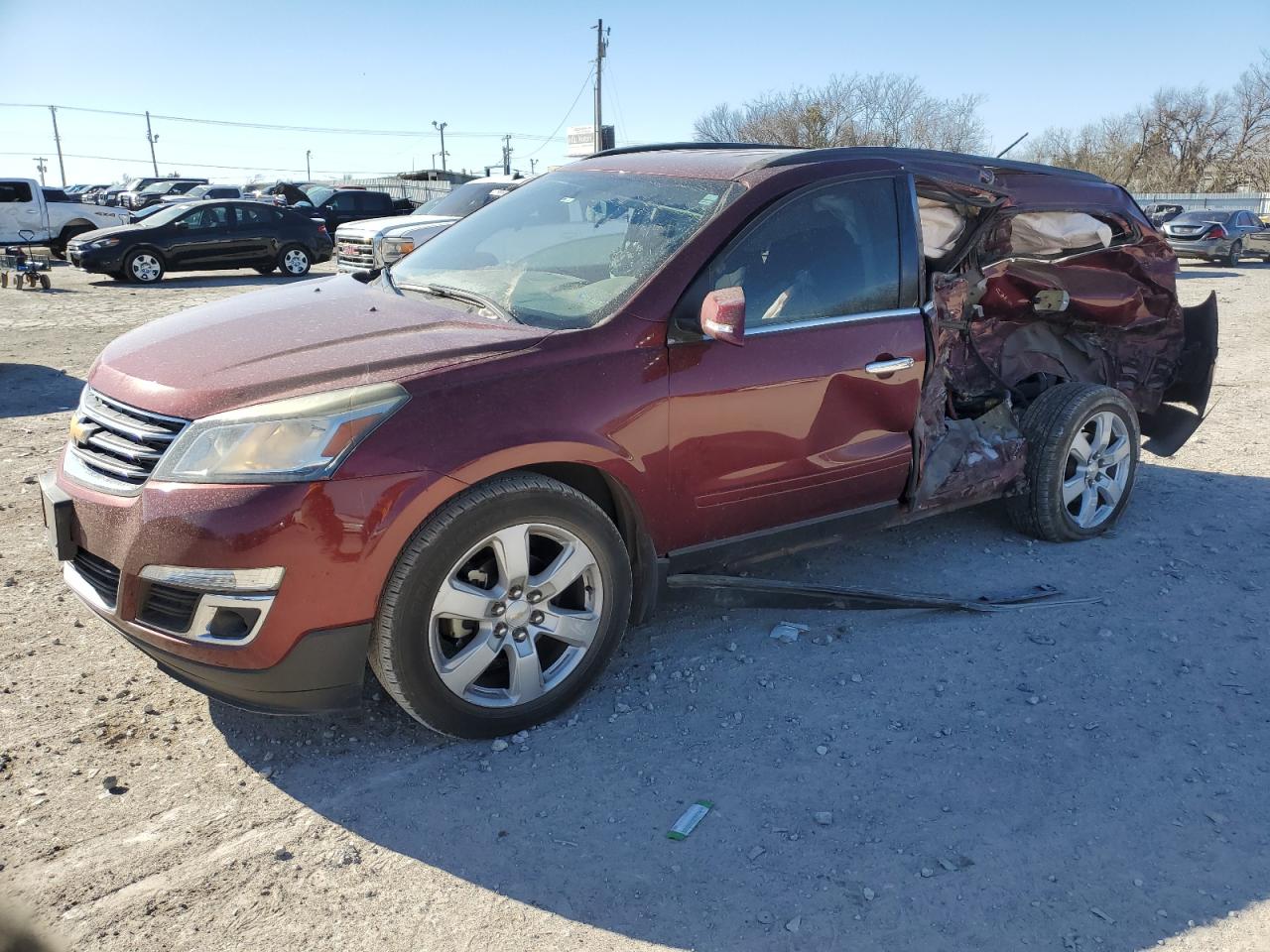 chevrolet traverse 2017 1gnkrgkd4hj198165