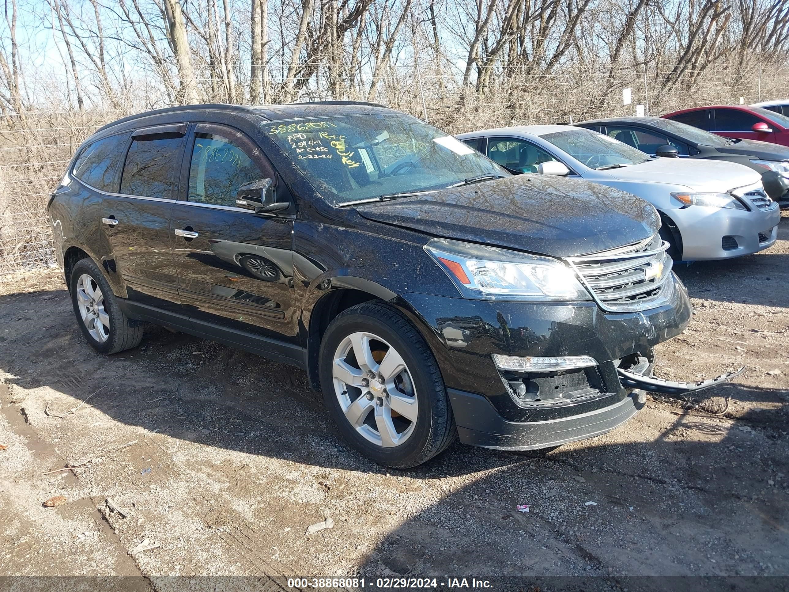 chevrolet traverse 2016 1gnkrgkd5gj287998