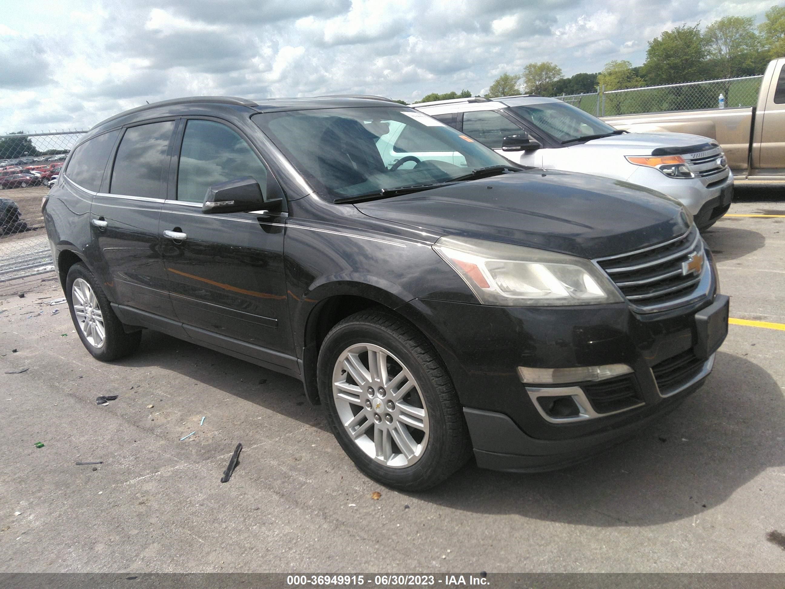 chevrolet traverse 2014 1gnkrgkd9ej351926