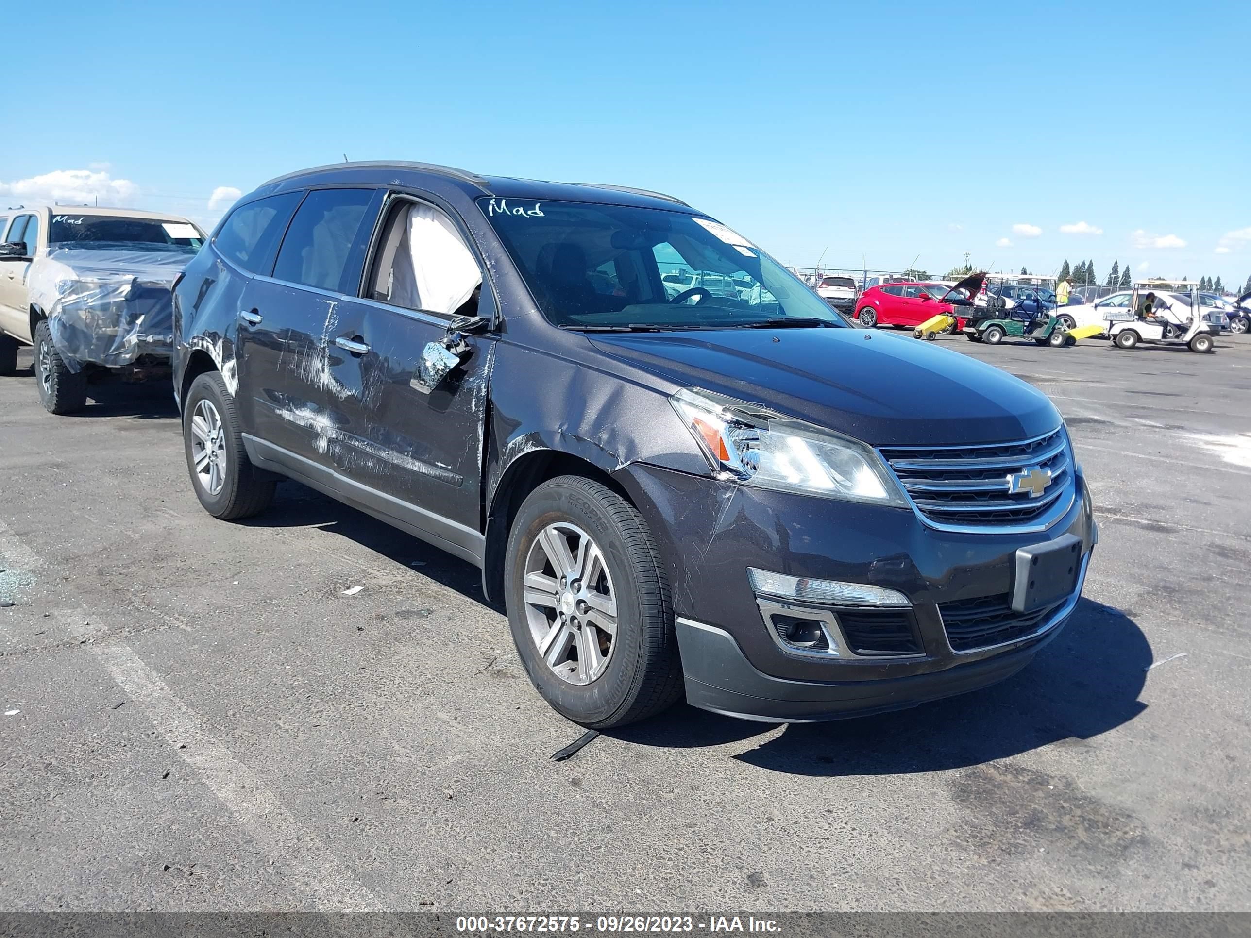 chevrolet traverse 2015 1gnkrgkdxfj274629