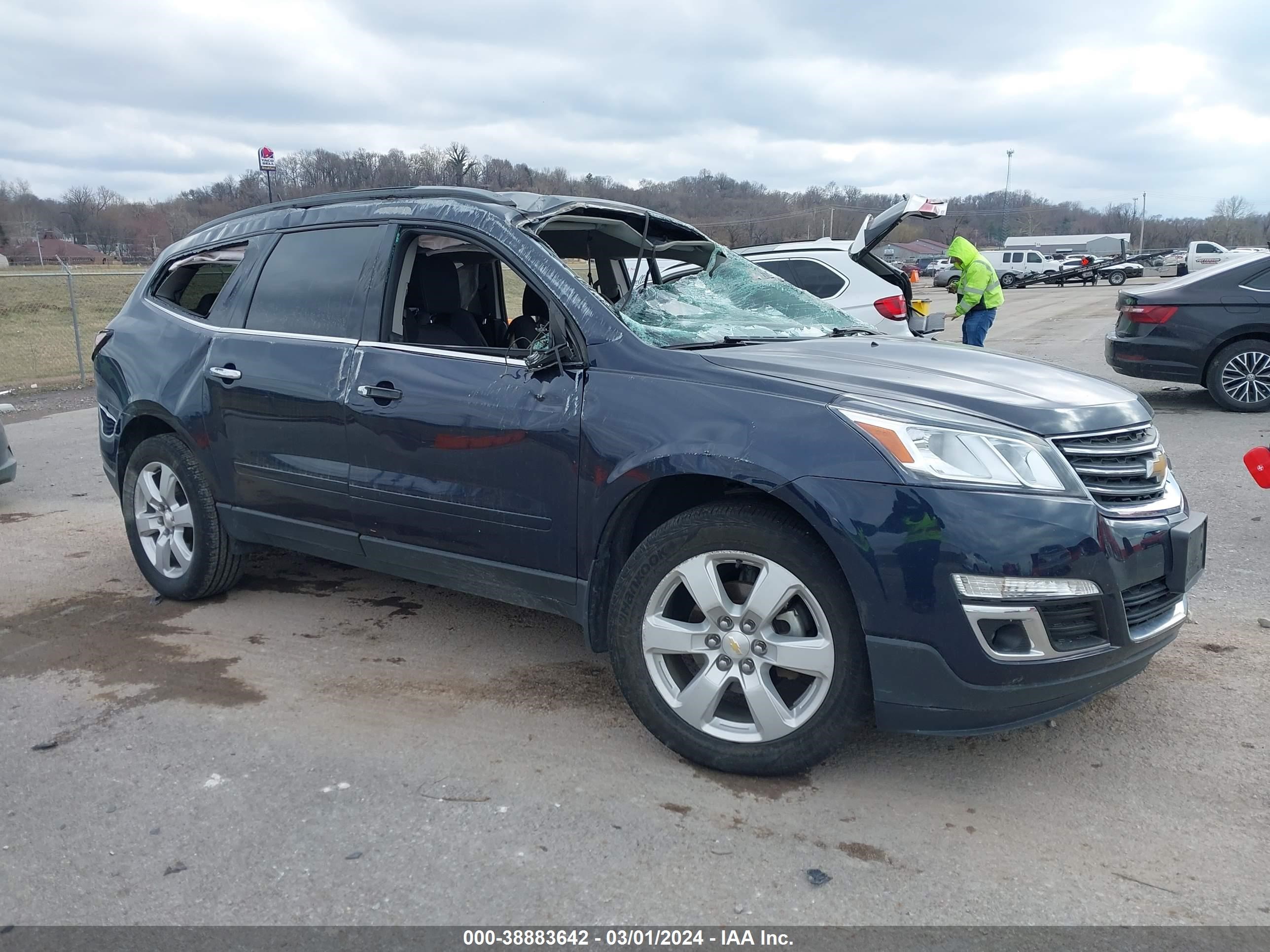 chevrolet traverse 2016 1gnkrgkdxgj331445