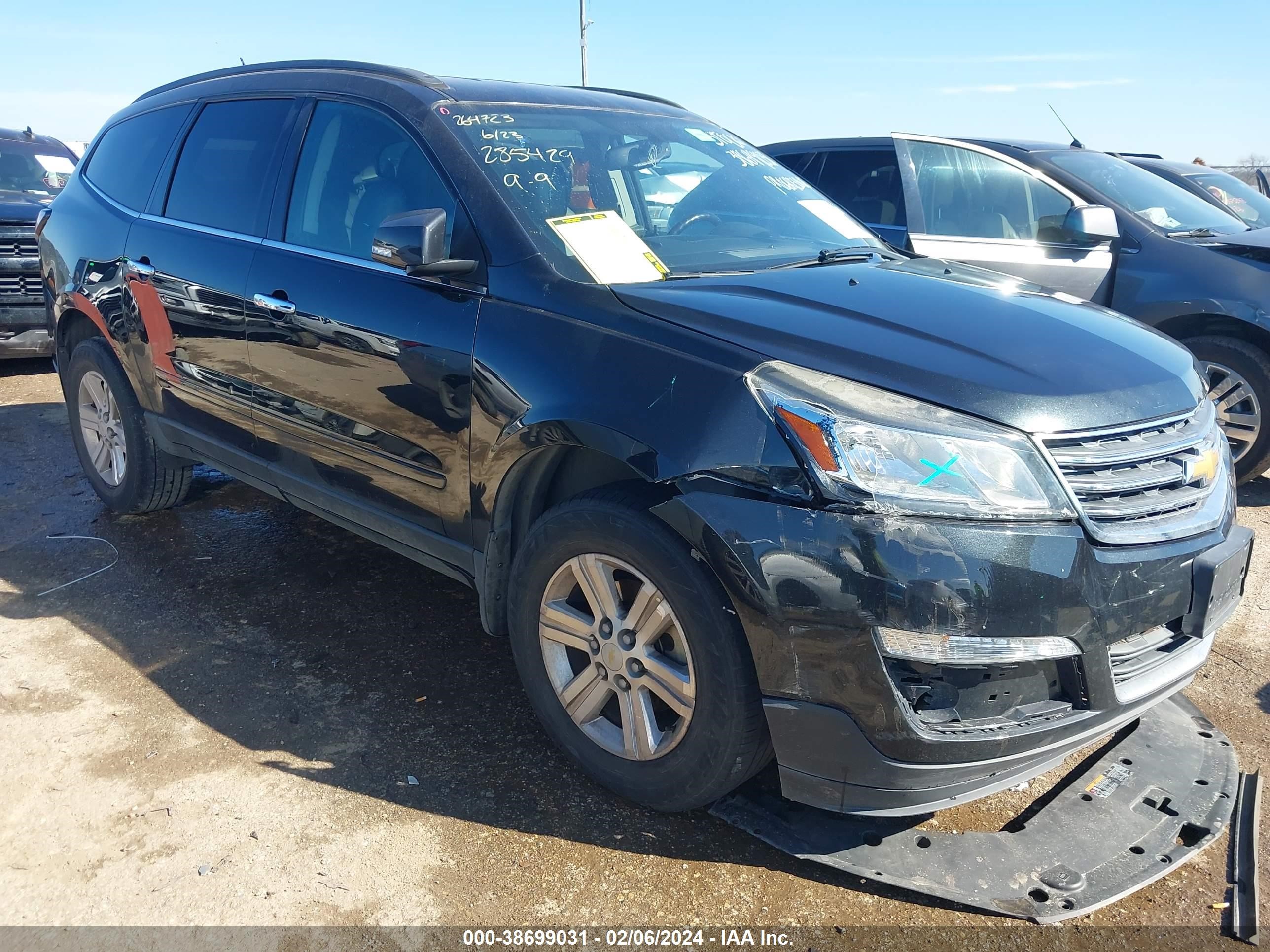 chevrolet traverse 2014 1gnkrhkd5ej376554