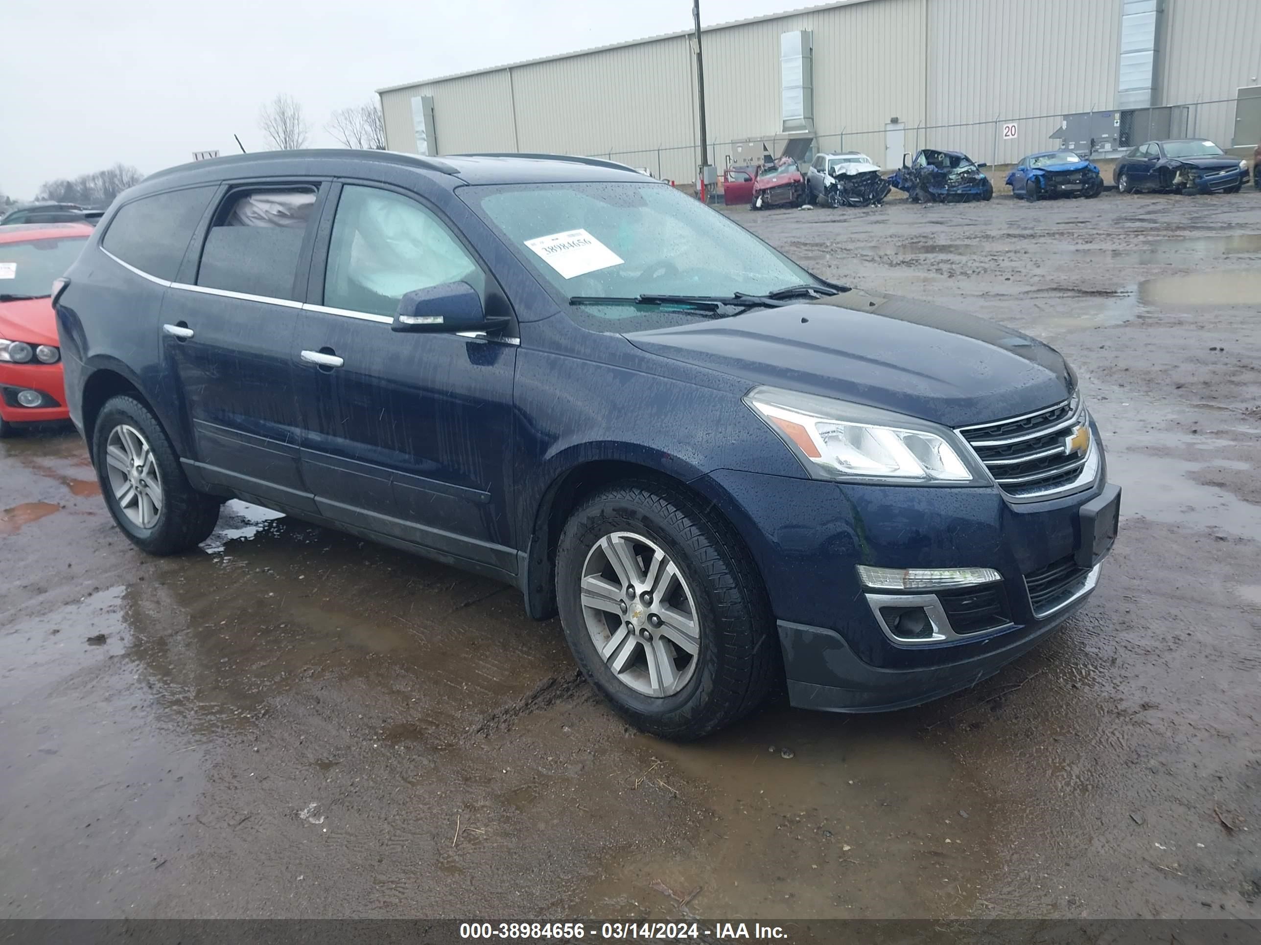 chevrolet traverse 2015 1gnkrhkd6fj384373