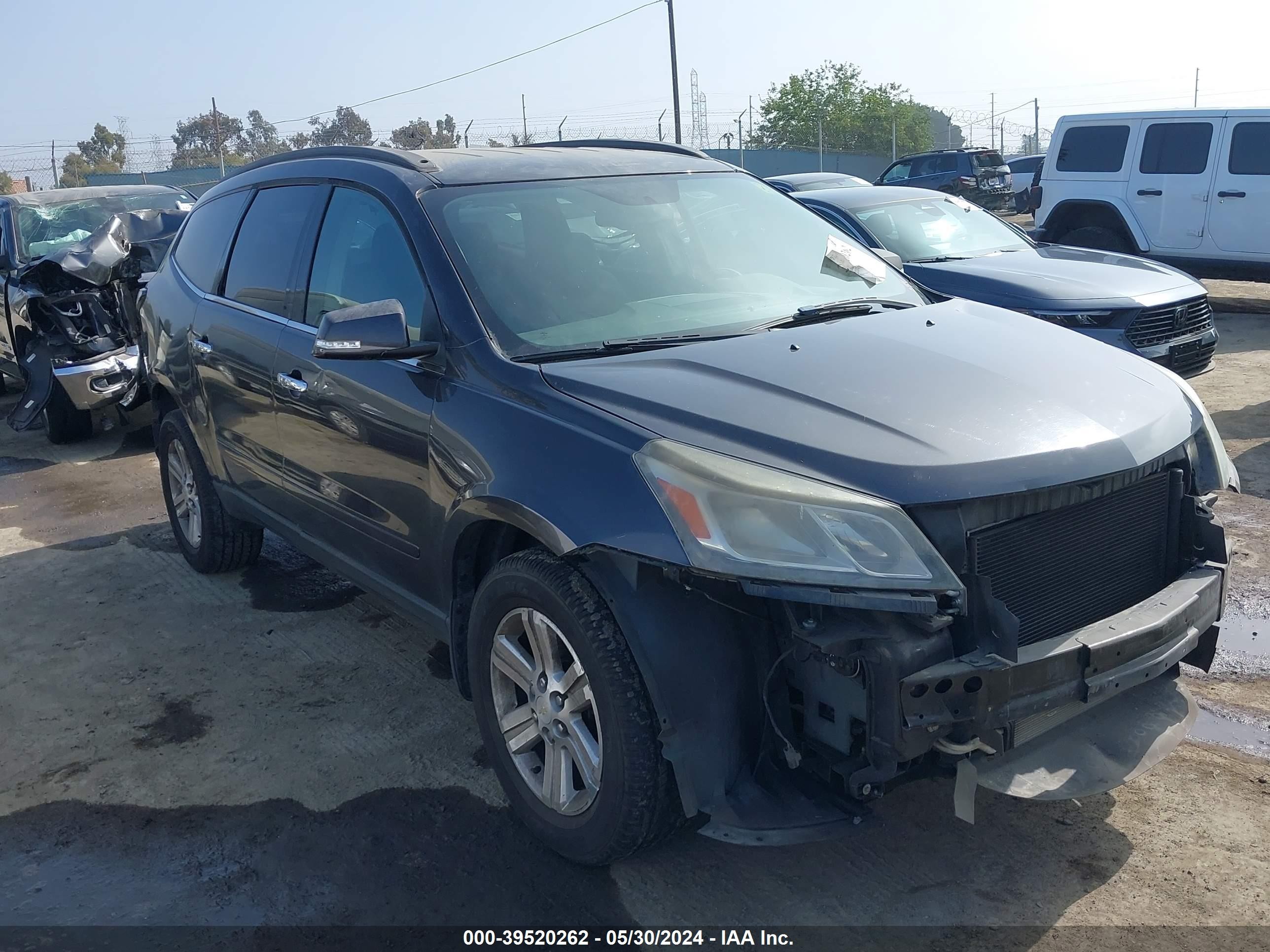 chevrolet traverse 2014 1gnkrhkd8ej131456