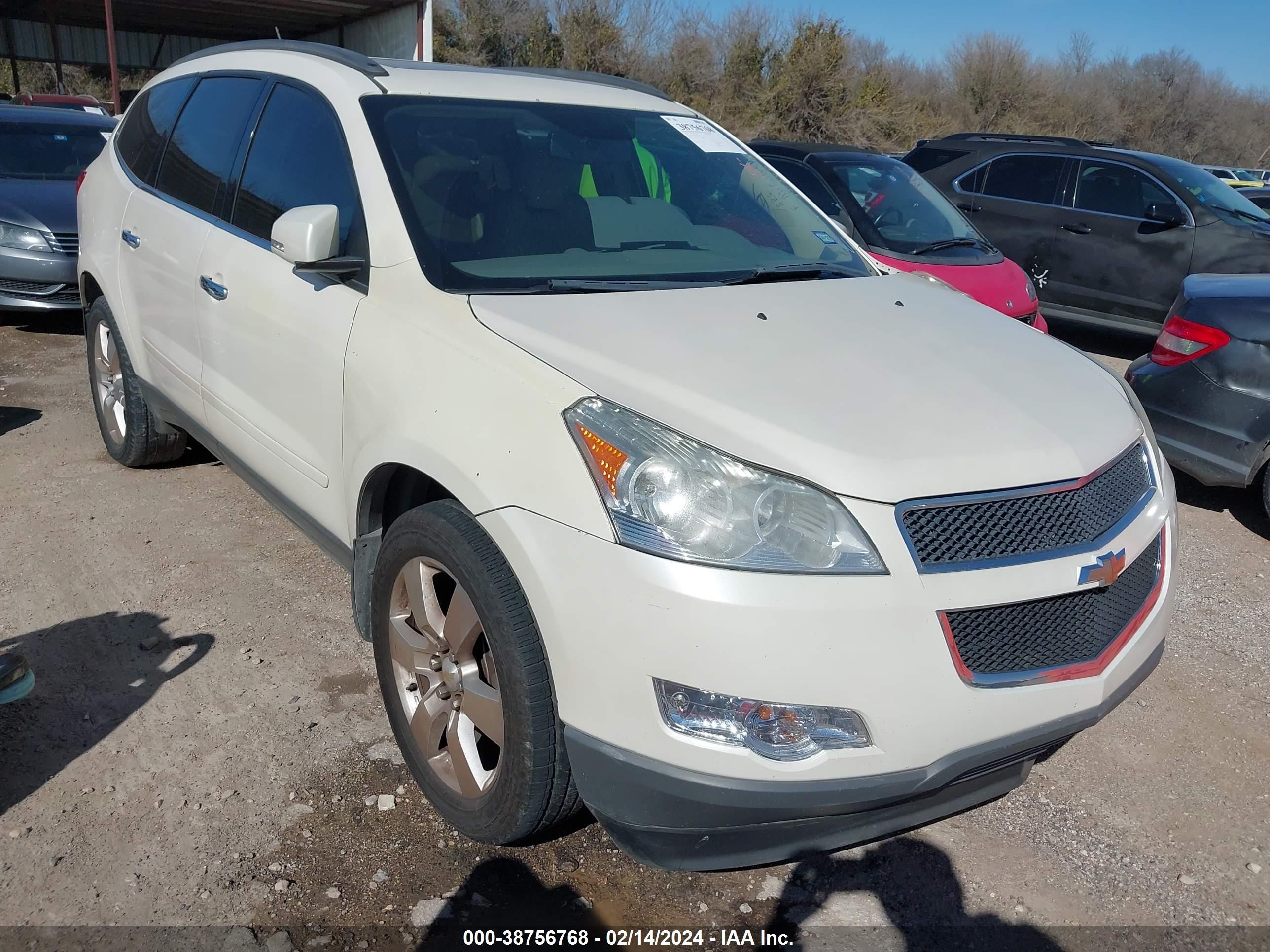 chevrolet traverse 2011 1gnkrjed7bj172739