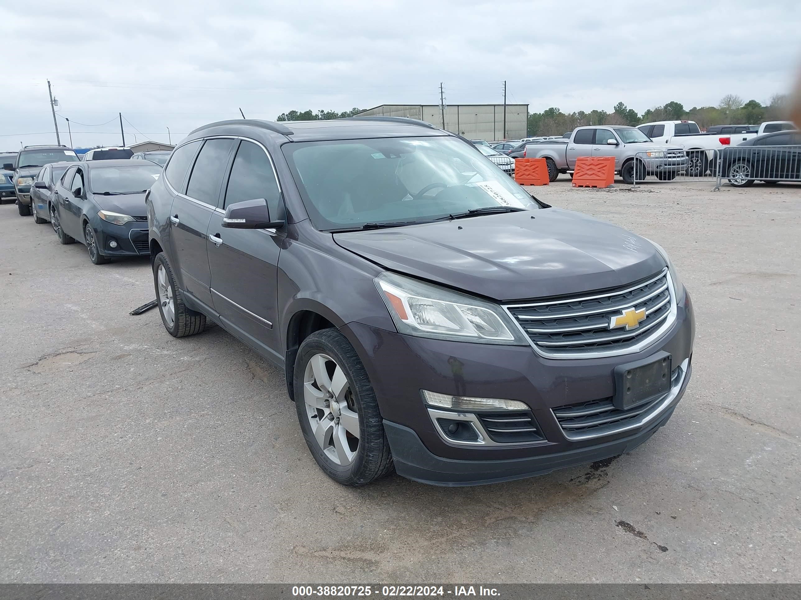 chevrolet traverse 2015 1gnkrjkd1fj160645