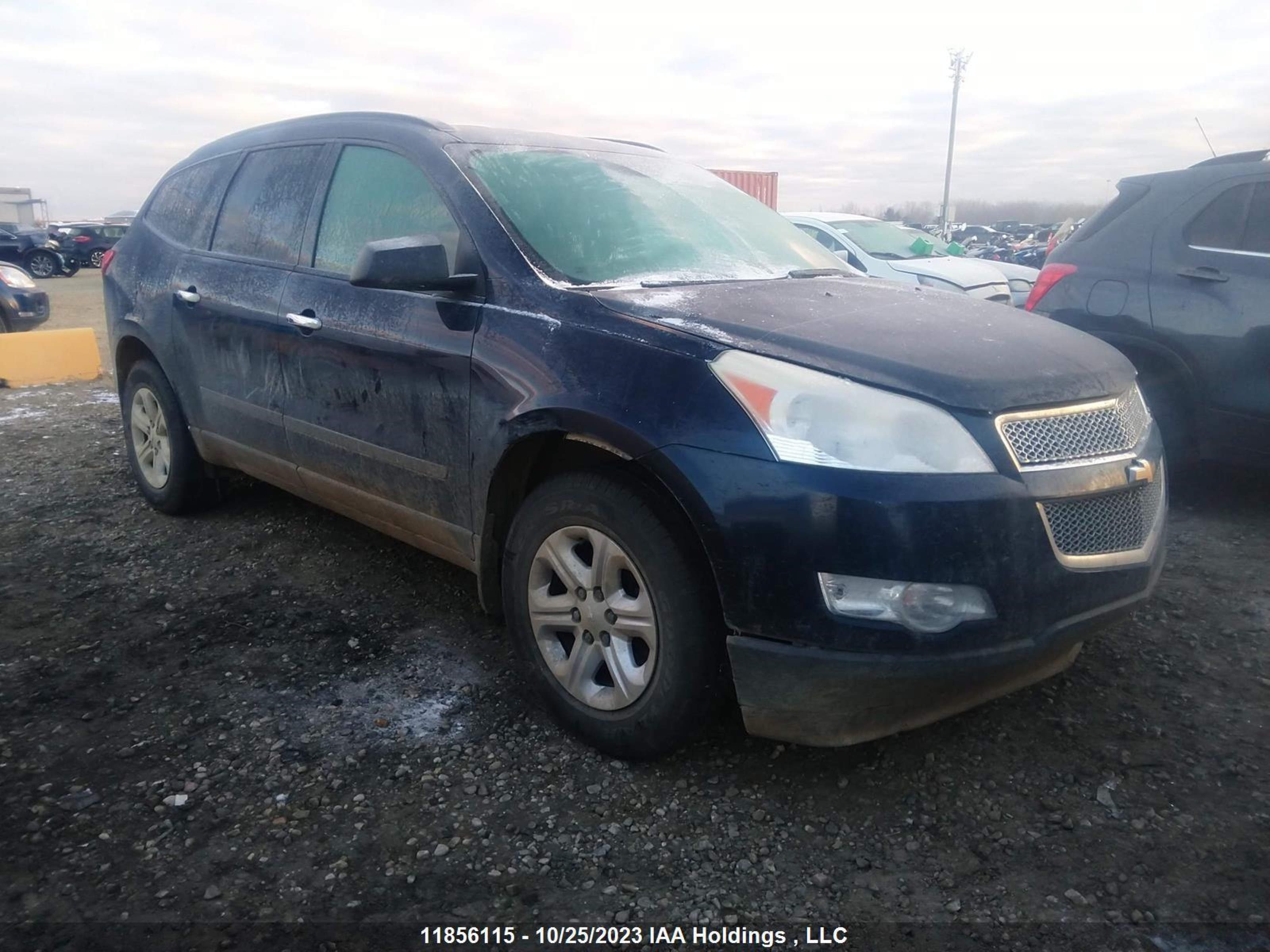 chevrolet traverse 2011 1gnkveed8bj151711