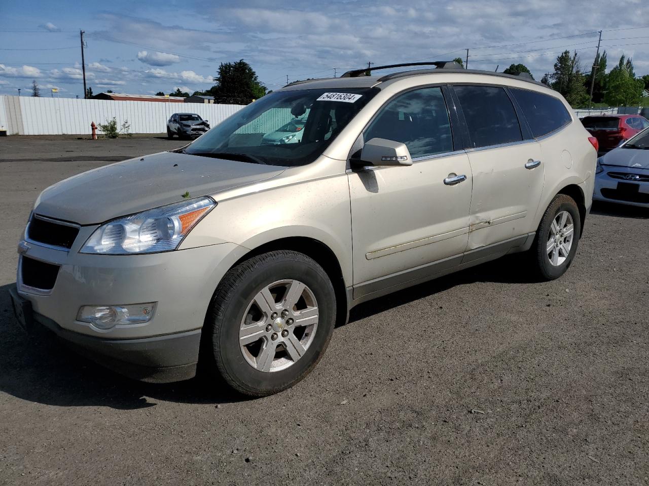 chevrolet traverse 2011 1gnkvged2bj402296