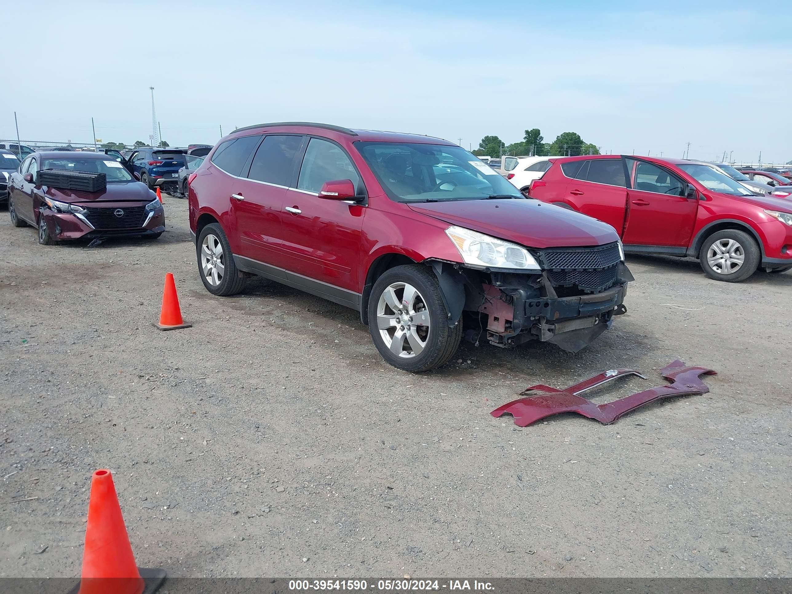 chevrolet traverse 2011 1gnkvged4bj101254