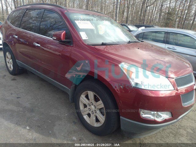 chevrolet traverse 2011 1gnkvged4bj143553