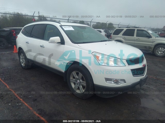 chevrolet traverse 2011 1gnkvged4bj159350