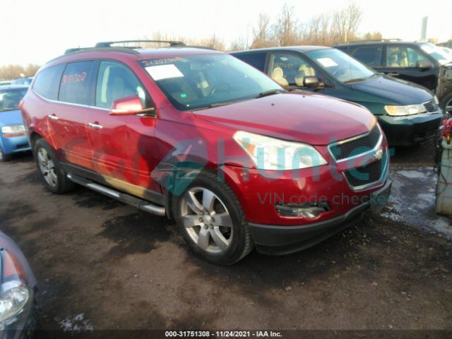 chevrolet traverse 2011 1gnkvged4bj324023
