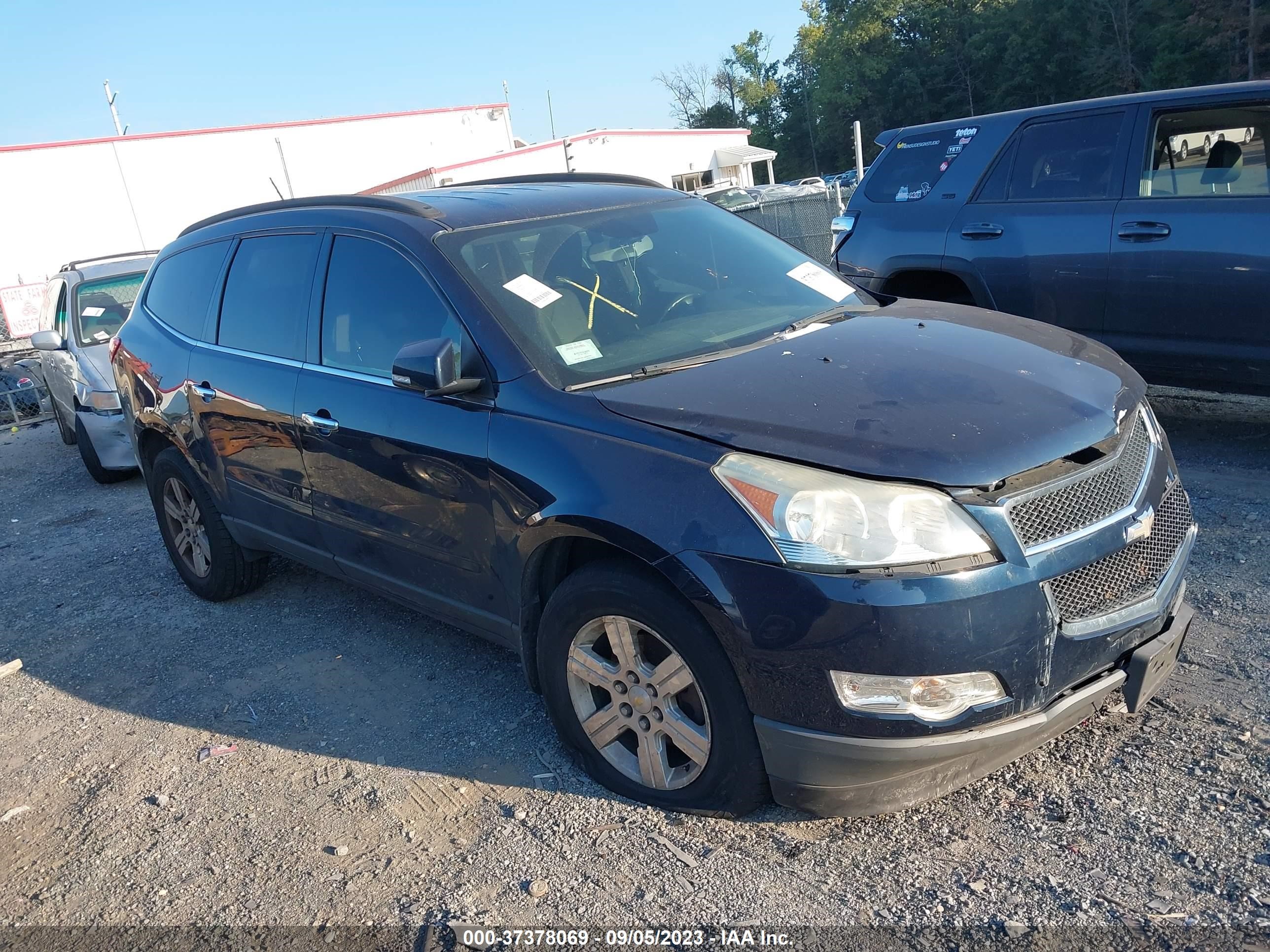 chevrolet traverse 2011 1gnkvged5bj337007