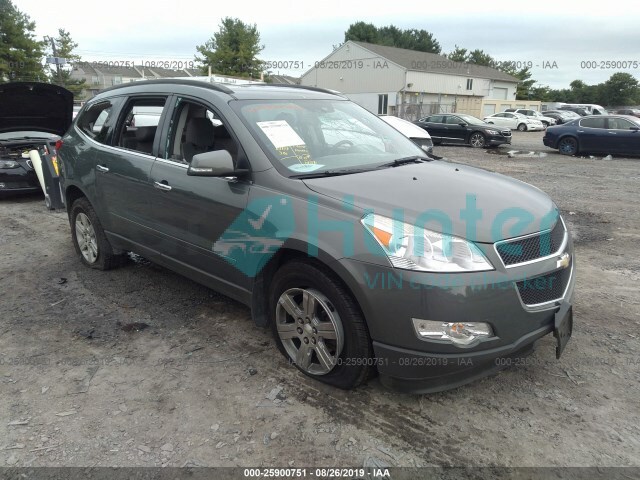 chevrolet traverse 2011 1gnkvged6bj246523