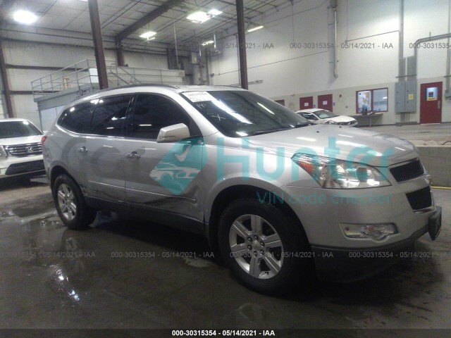chevrolet traverse 2011 1gnkvged7bj122115