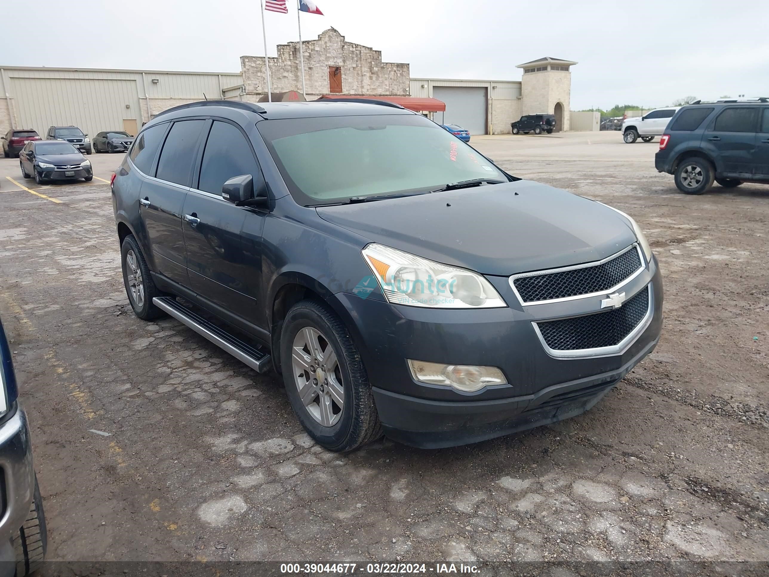 chevrolet traverse 2011 1gnkvged8bj131700