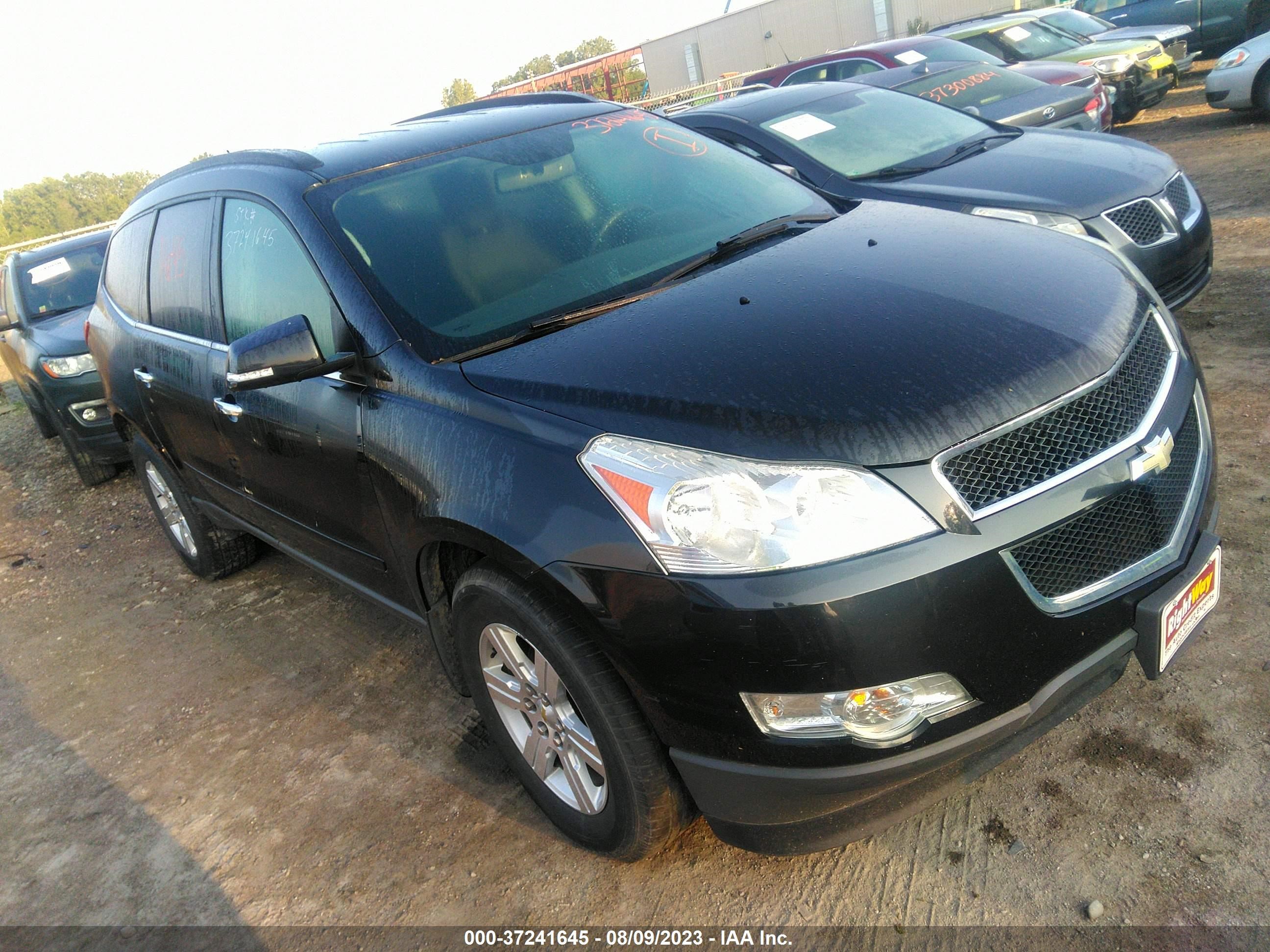 chevrolet traverse 2012 1gnkvged9cj135370