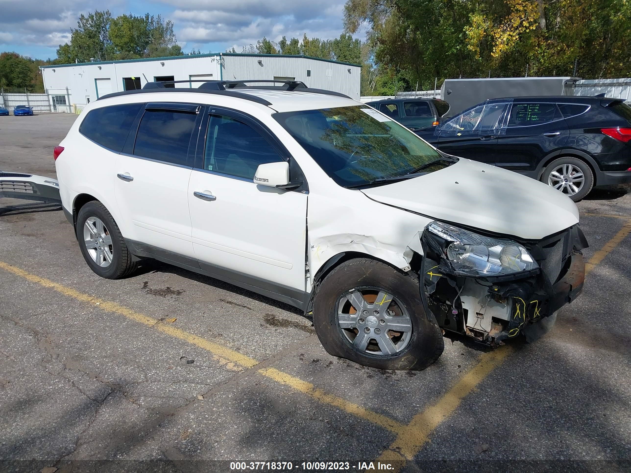 chevrolet traverse 2012 1gnkvged9cj203649