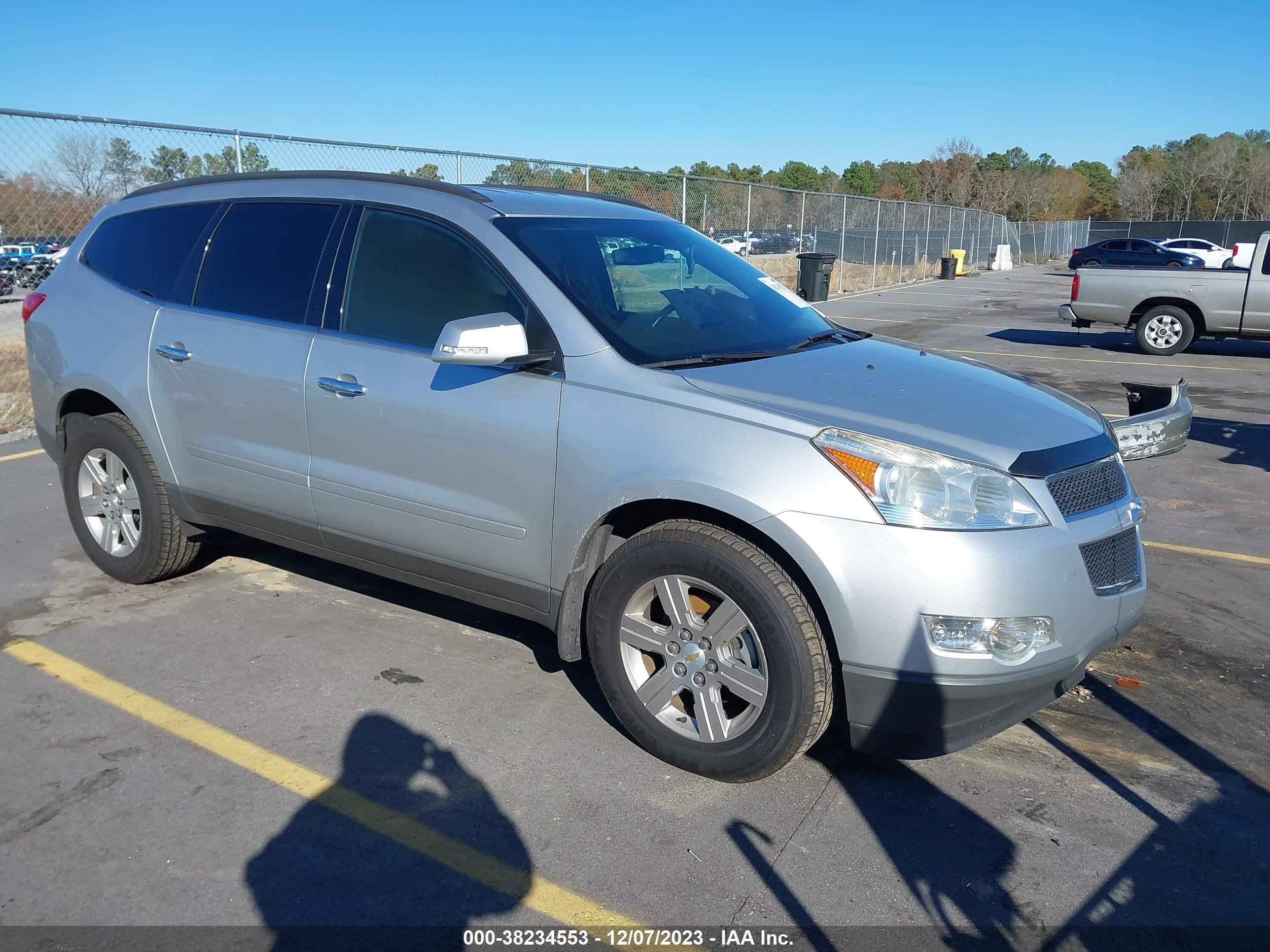 chevrolet traverse 2012 1gnkvgedxcj162884