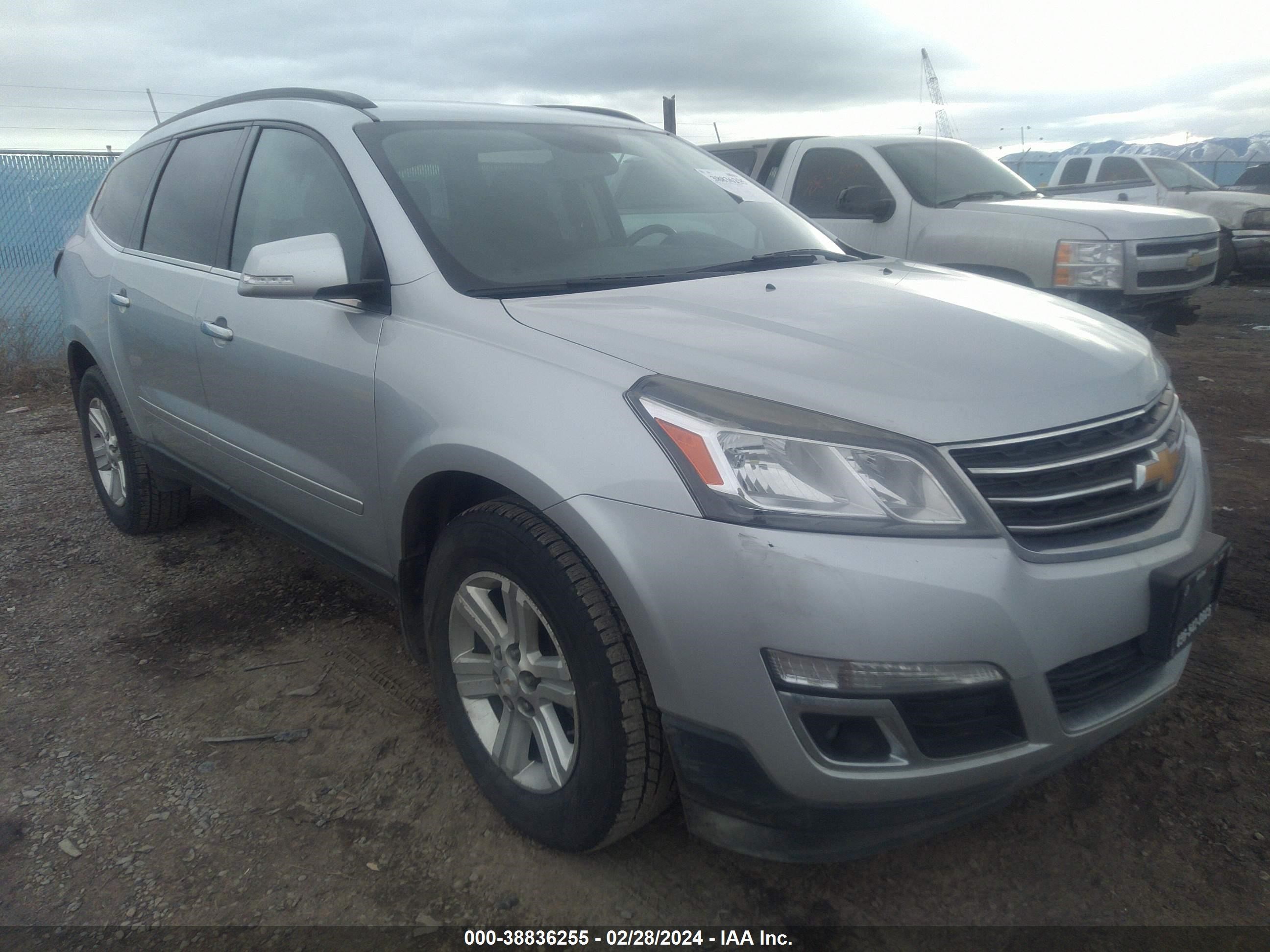 chevrolet traverse 2013 1gnkvgkd6dj186962