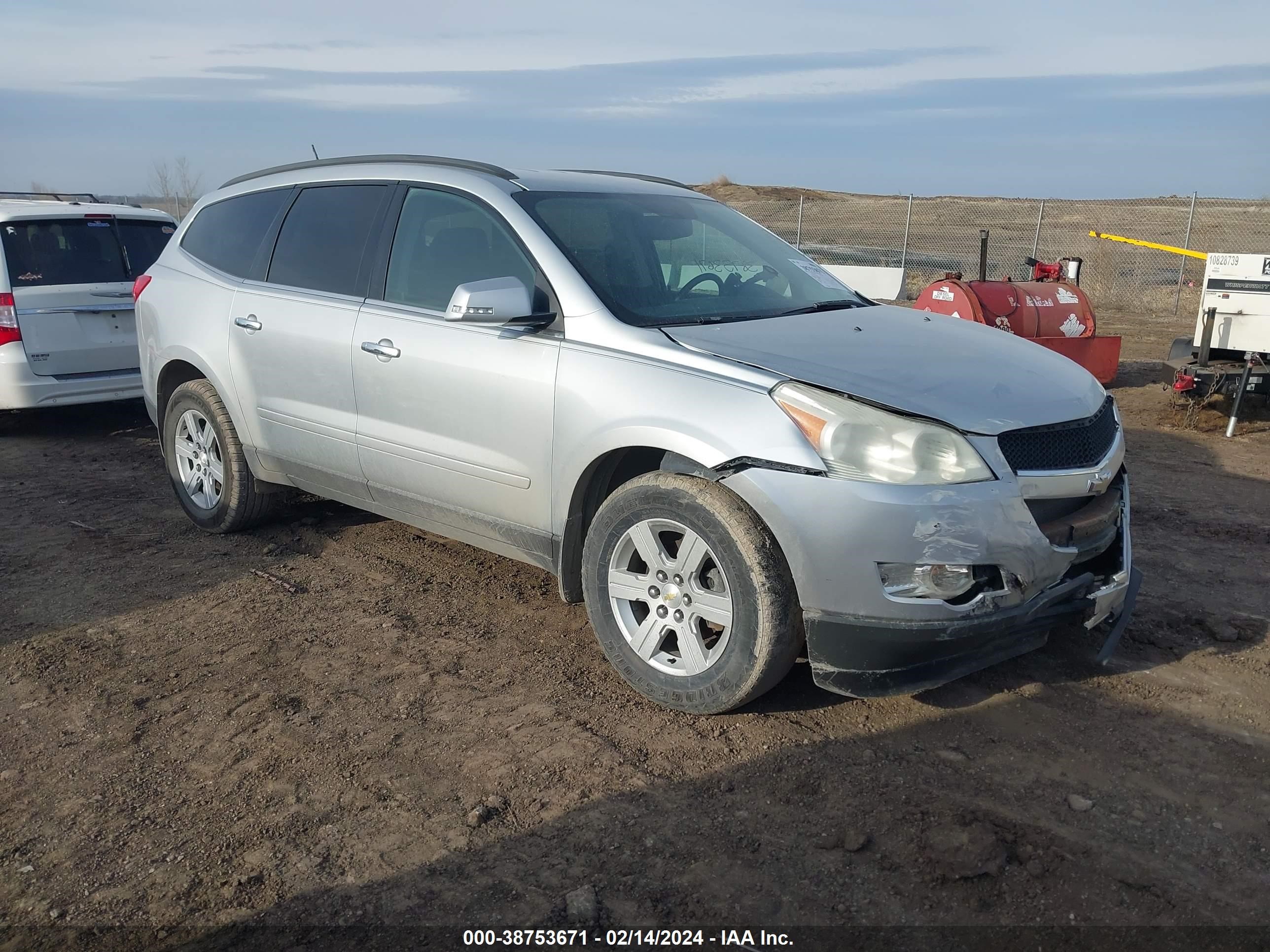 chevrolet traverse 2011 1gnkvjed3bj241986