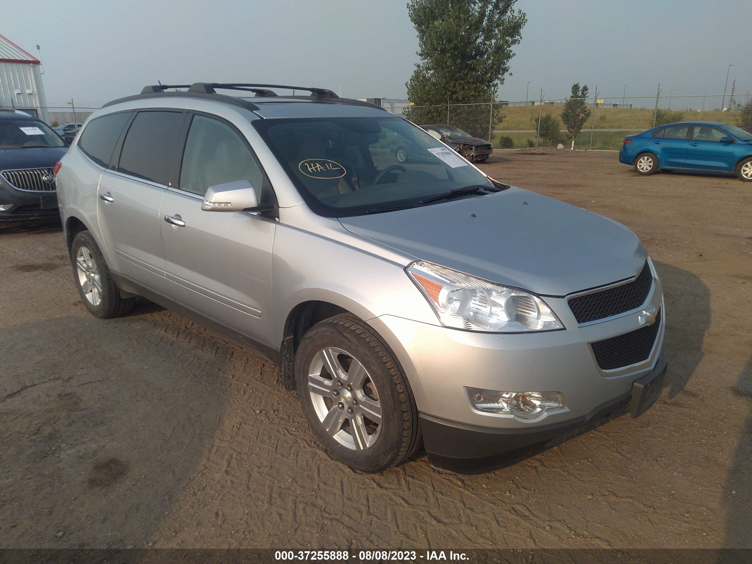 chevrolet traverse 2012 1gnkvjed3cj208844