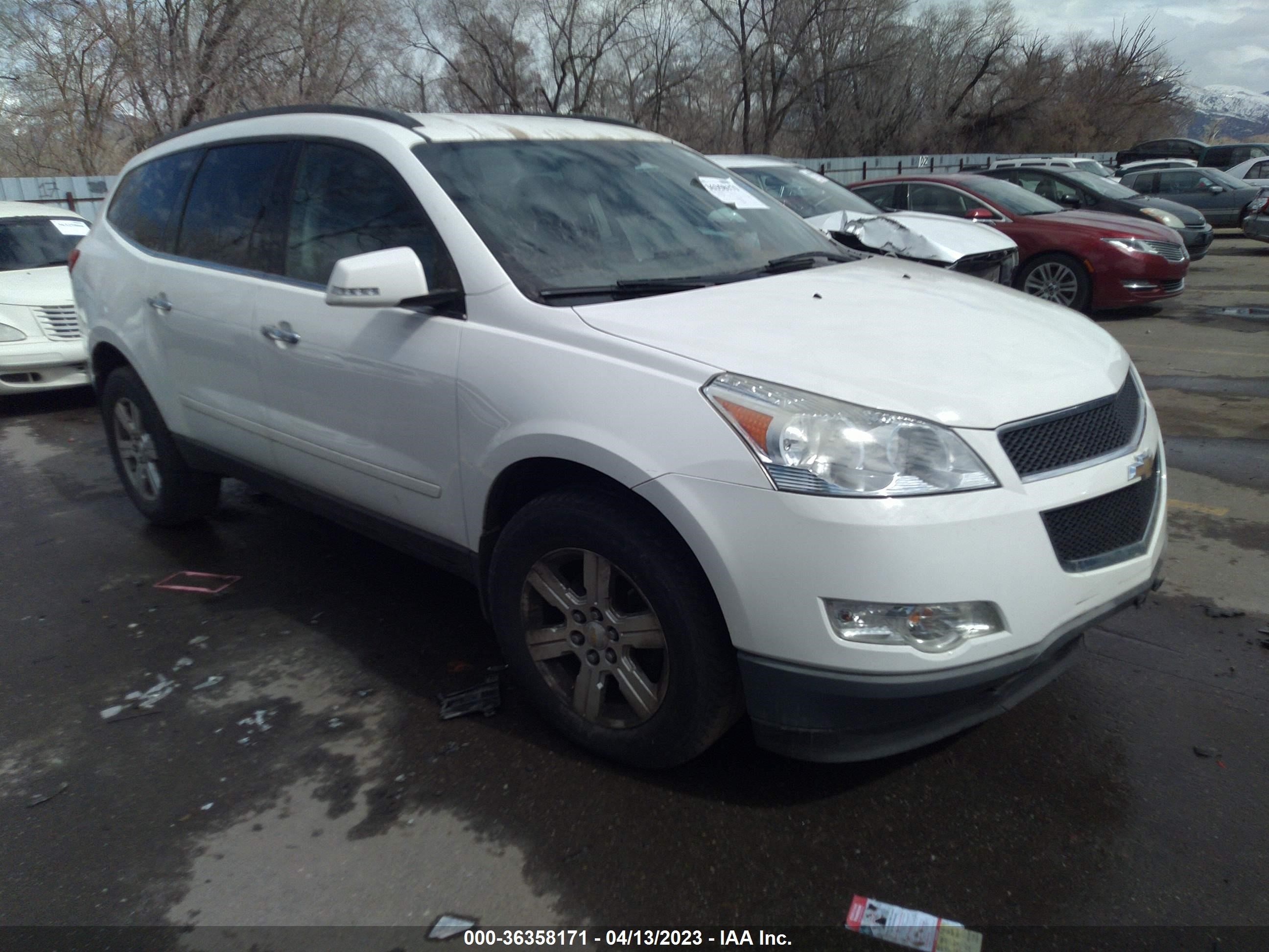 chevrolet traverse 2012 1gnkvjed5cj248956