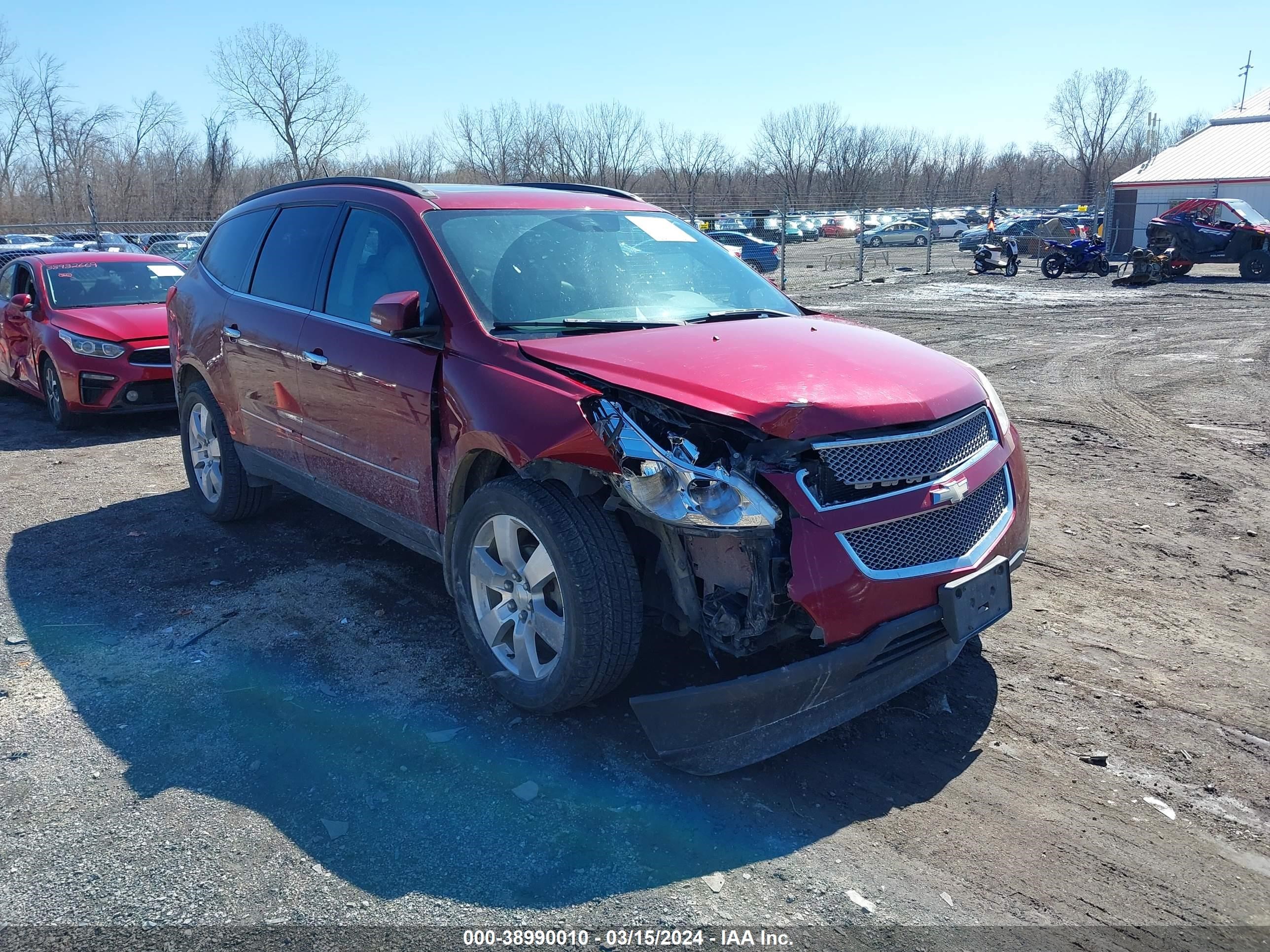 chevrolet traverse 2011 1gnkvled0bj309575