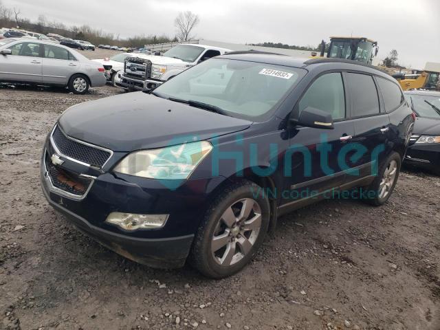 chevrolet traverse l 2010 1gnlreed1as112444