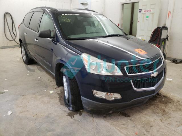 chevrolet traverse l 2010 1gnlreed2as127020