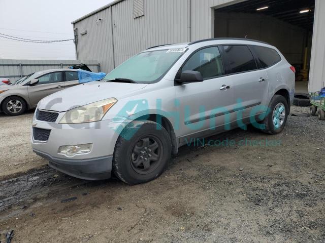 chevrolet traverse l 2010 1gnlreed5as142563