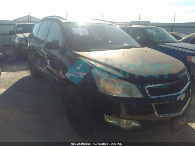 chevrolet traverse 2010 1gnlreed6as110236