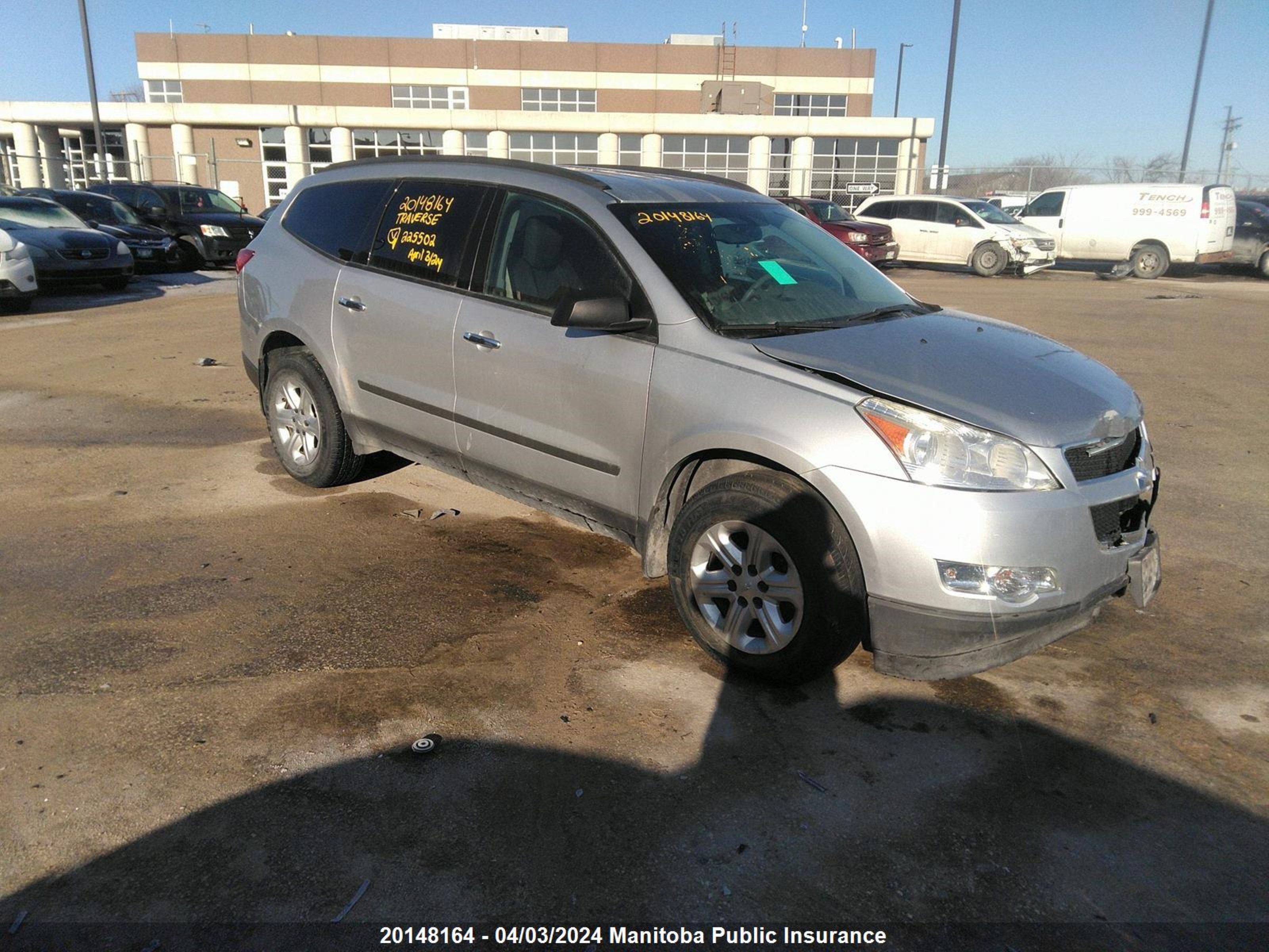 chevrolet traverse 2010 1gnlreed9aj225502