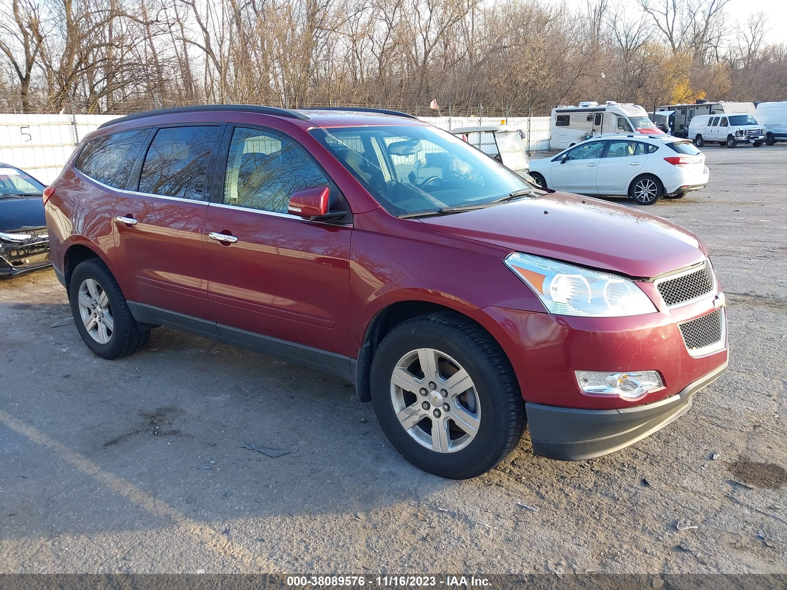 chevrolet traverse 2010 1gnlrfed5aj265629