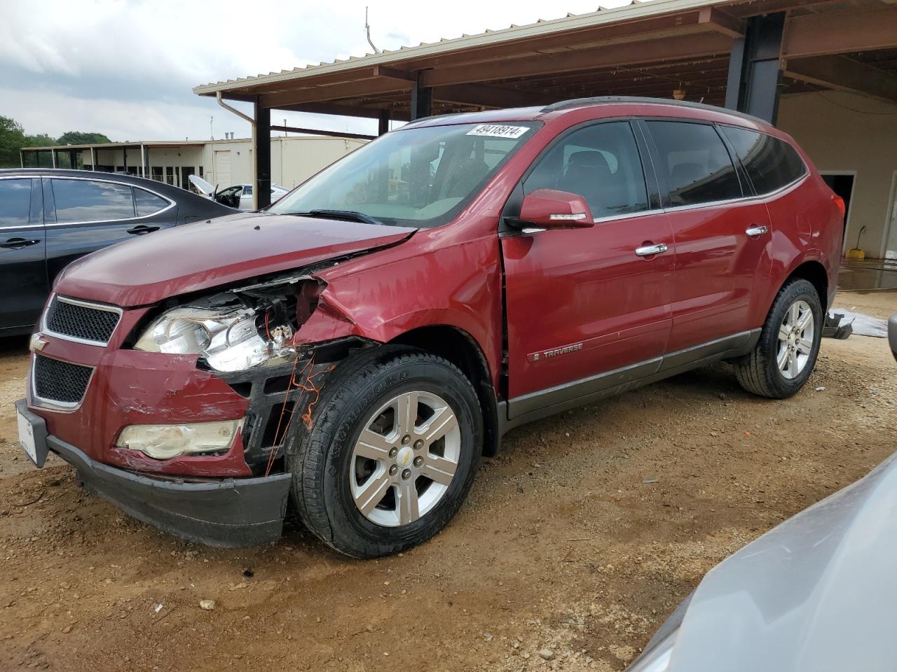 chevrolet traverse 2010 1gnlrfed7as101342